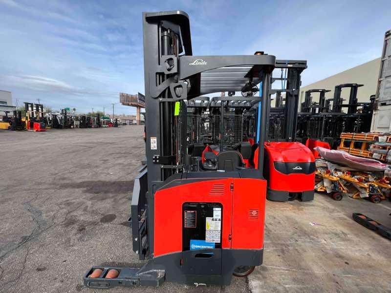 Used 2022 LINDE R17SX_5195 Forklift – Stand Up Reach, 3500 lb Capacity, 113” Mast, 1510 Hours – $39500.00 – Phoenix  – View 2