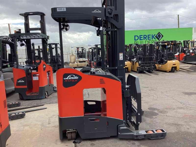 Used 2022 LINDE R17SX_5195 Forklift – Stand Up Reach, 3500 lb Capacity, 131” Mast, 1088 Hours – $42500.00 – Phoenix  – View 4