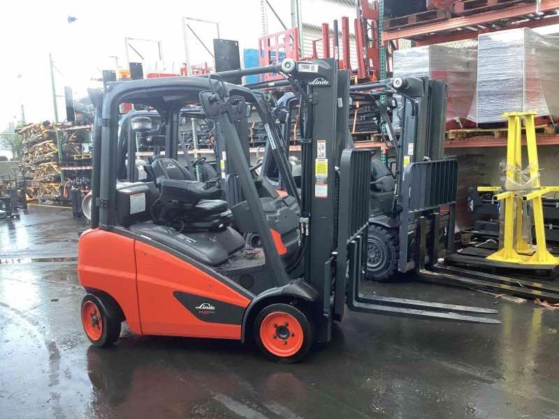 Used 2022 LINDE H20CT-600_391 Forklift – LPG Cushion, 4500 lb Capacity, 86” Mast, 3134 Hours – $43500.00 – Anaheim  – View 2