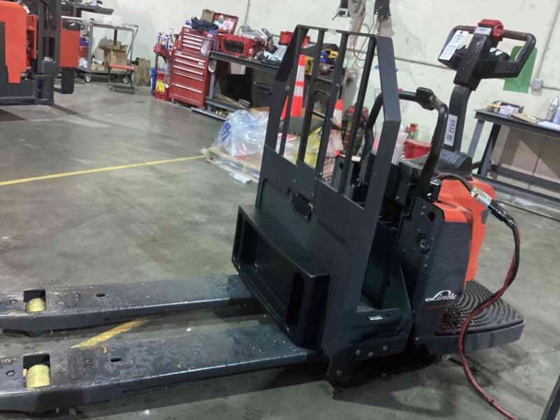 Demo 2022 LINDE EWR30_1101-02-27X48-PS Forklift – Rider Jack, 6000 lb Capacity, 3” Mast, 682.1 Hours – $14500.00 – Anaheim  – View 3