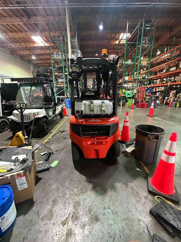 Used 2023 LINDE H20T_391 Forklift – LPG Pneumatic, 4000 lb Capacity, 89.5” Mast, 2118.8 Hours – $43500.00 – Anaheim  – View 1