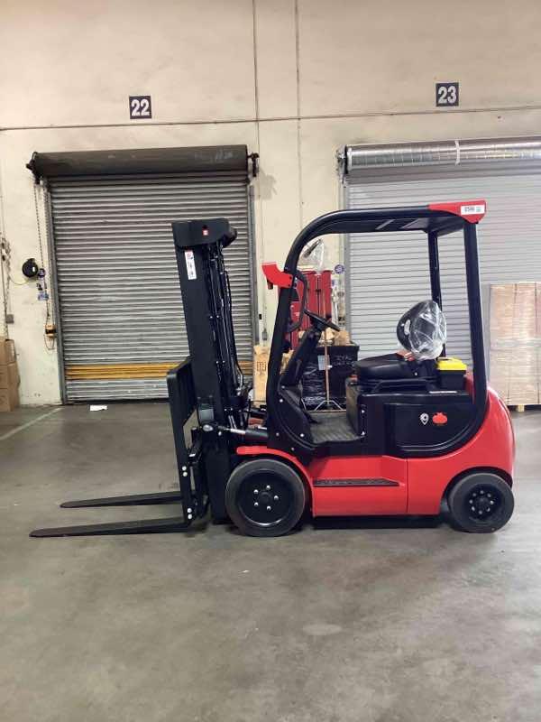 Used 2023 BIG JOE LXE-50_80V Forklift – Electric Sit Down 4 Wheel, 5000 lb Capacity, 83” Mast, 1099 Hours – $39500.00 – Phoenix  – View 2