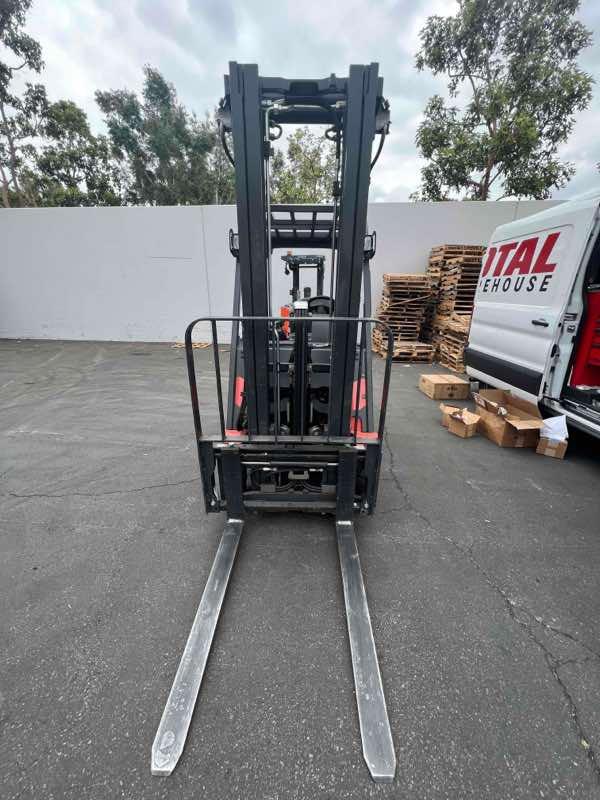 Used 2022 LINDE E204WC_346-20 Forklift – Electric Sit Down 4 Wheel, 4000 lb Capacity, 91” Mast, 283 Hours – $49682.74 – Salt Lake City  – View 2