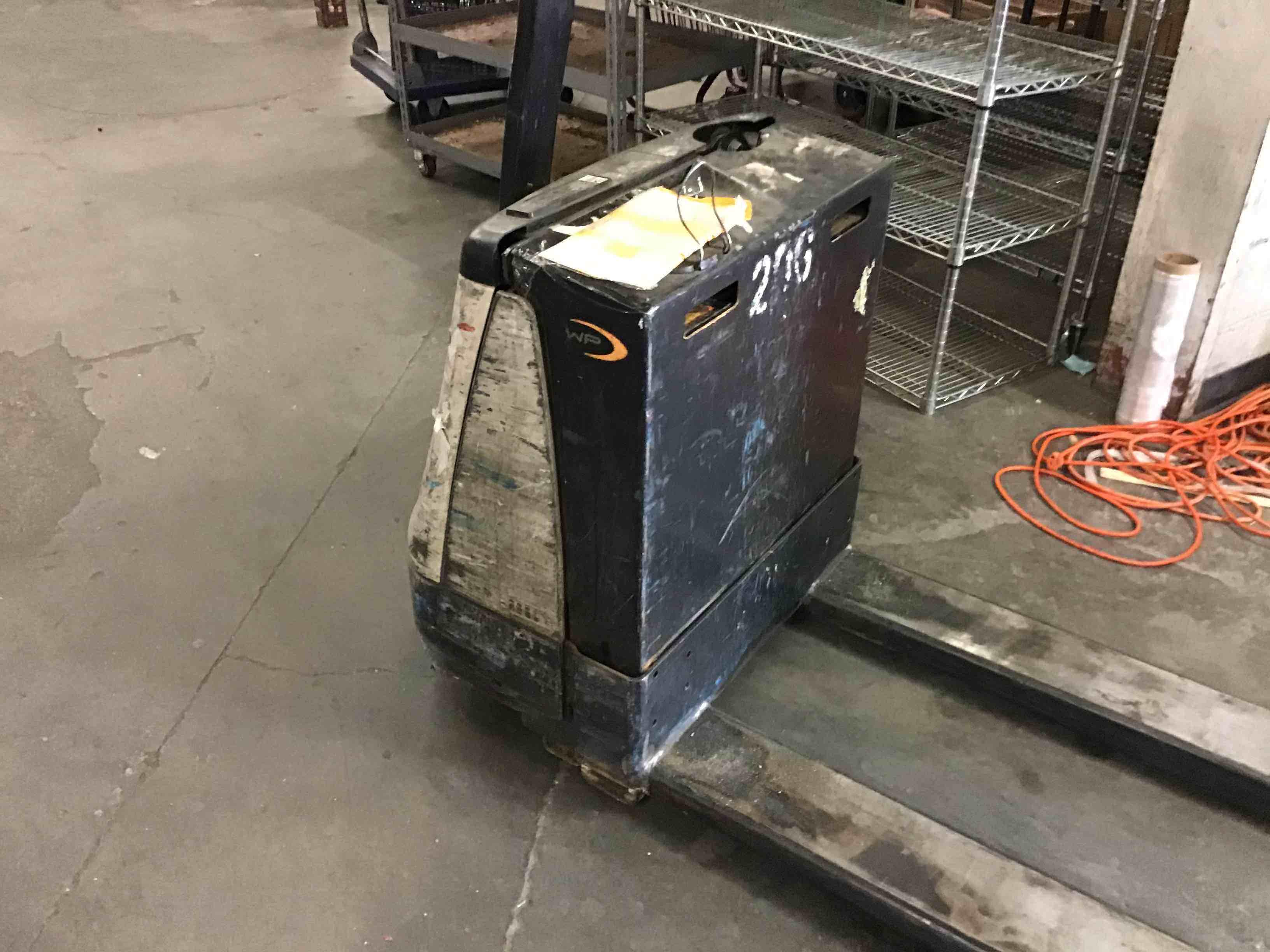 Used 2015 CROWN WP2335-45 Forklift – Walkie Jack, 4500 lb Capacity, 3” Mast, 1 Hours – $2400.00 – Phoenix  – View 2