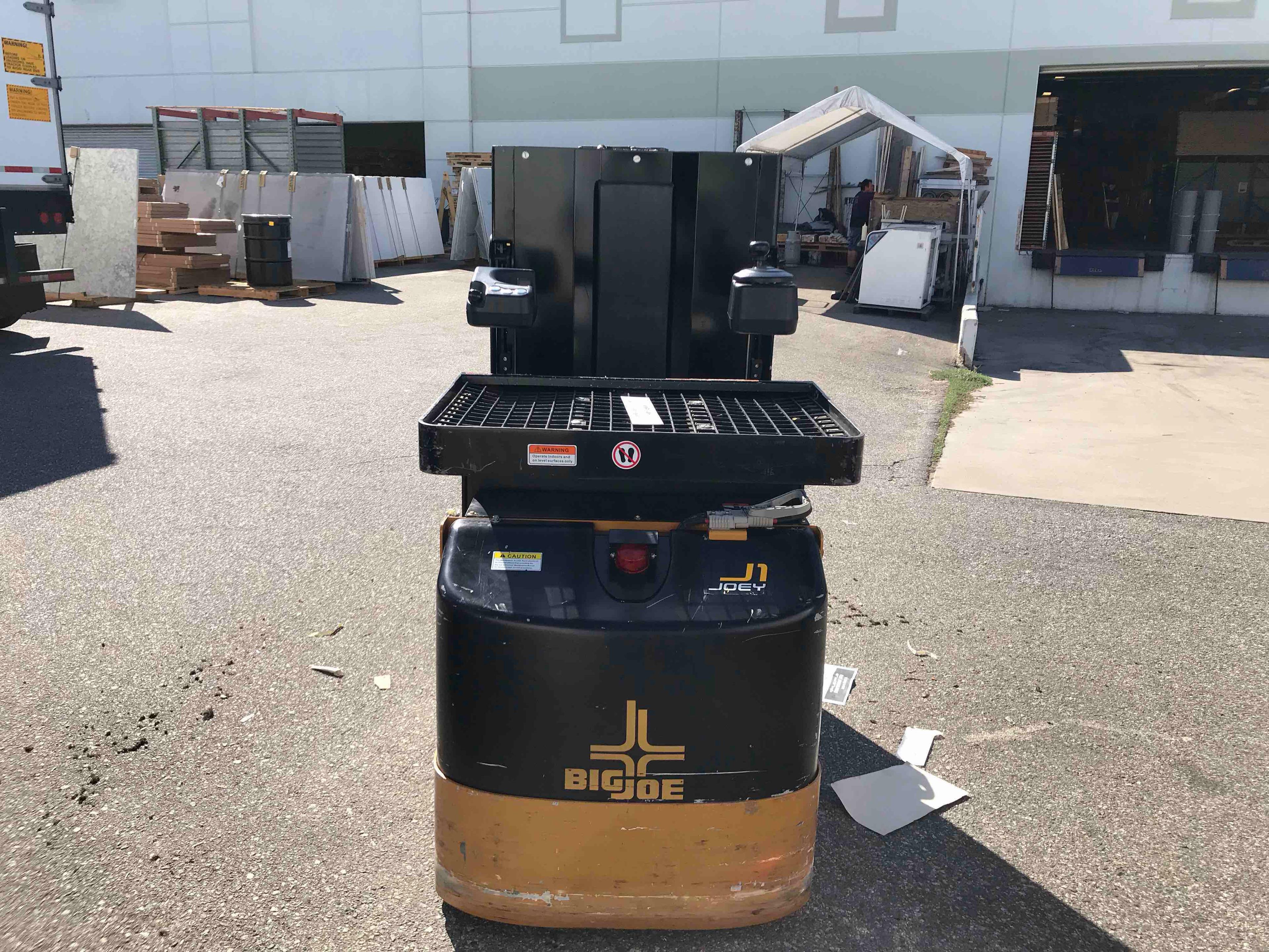 Used 2015 BIG JOE J1-126-SP Forklift – Task Support Vehicle, 1000 lb Capacity, 83” Mast, 1979 Hours – $8000.00 – Anaheim  – View 4