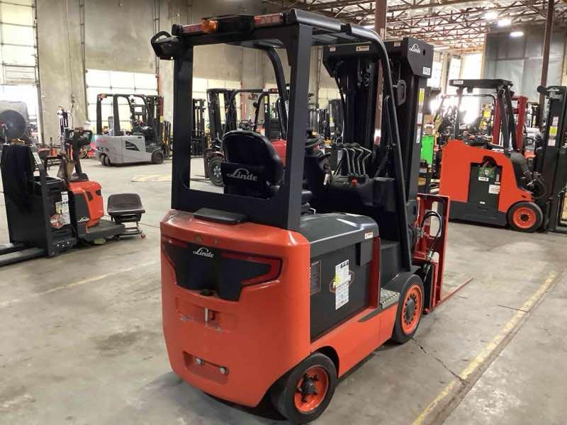 New 2022 LINDE E25C_1347 Forklift – Electric Sit Down 4 Wheel, 5000 lb Capacity, 89” Mast, 5 Hours – $54500.00 – Phoenix  – View 3