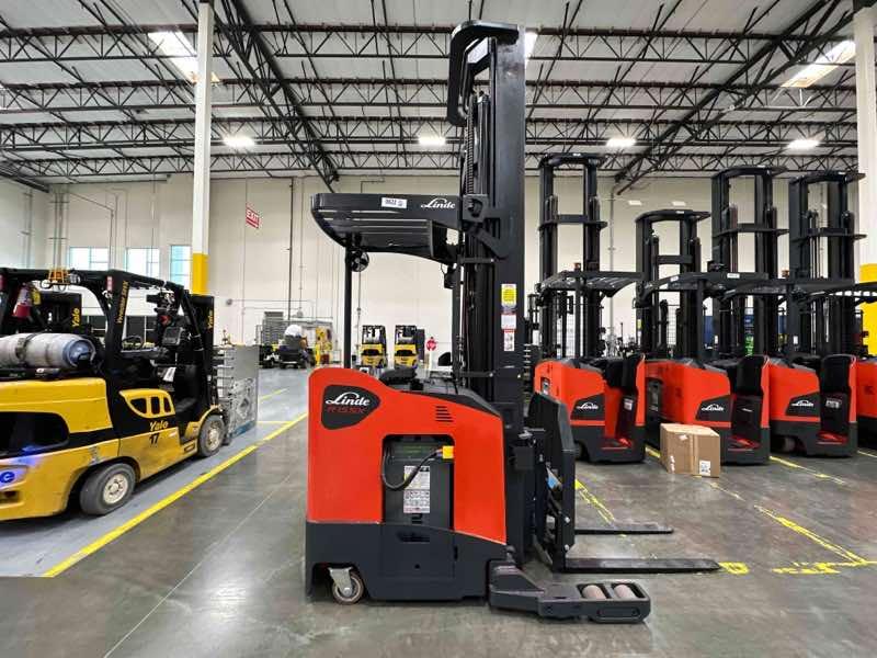Linde R15SXD_5195 Stand Up Double Reach, photo 3 of 4