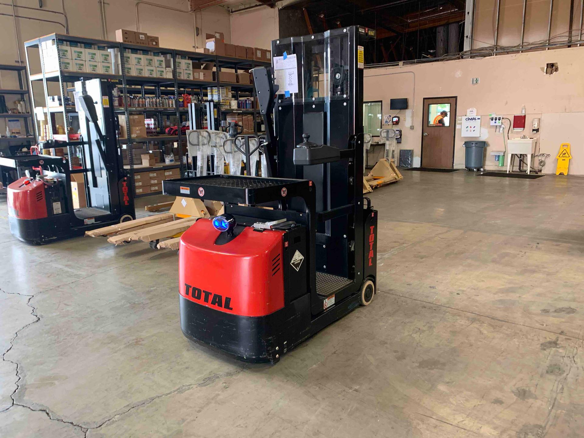 BIG JOE J1T-162-SP Task Support Vehicle forklift, 1000 capacity, 162 lift height. Serial 226210167, Year 2019.