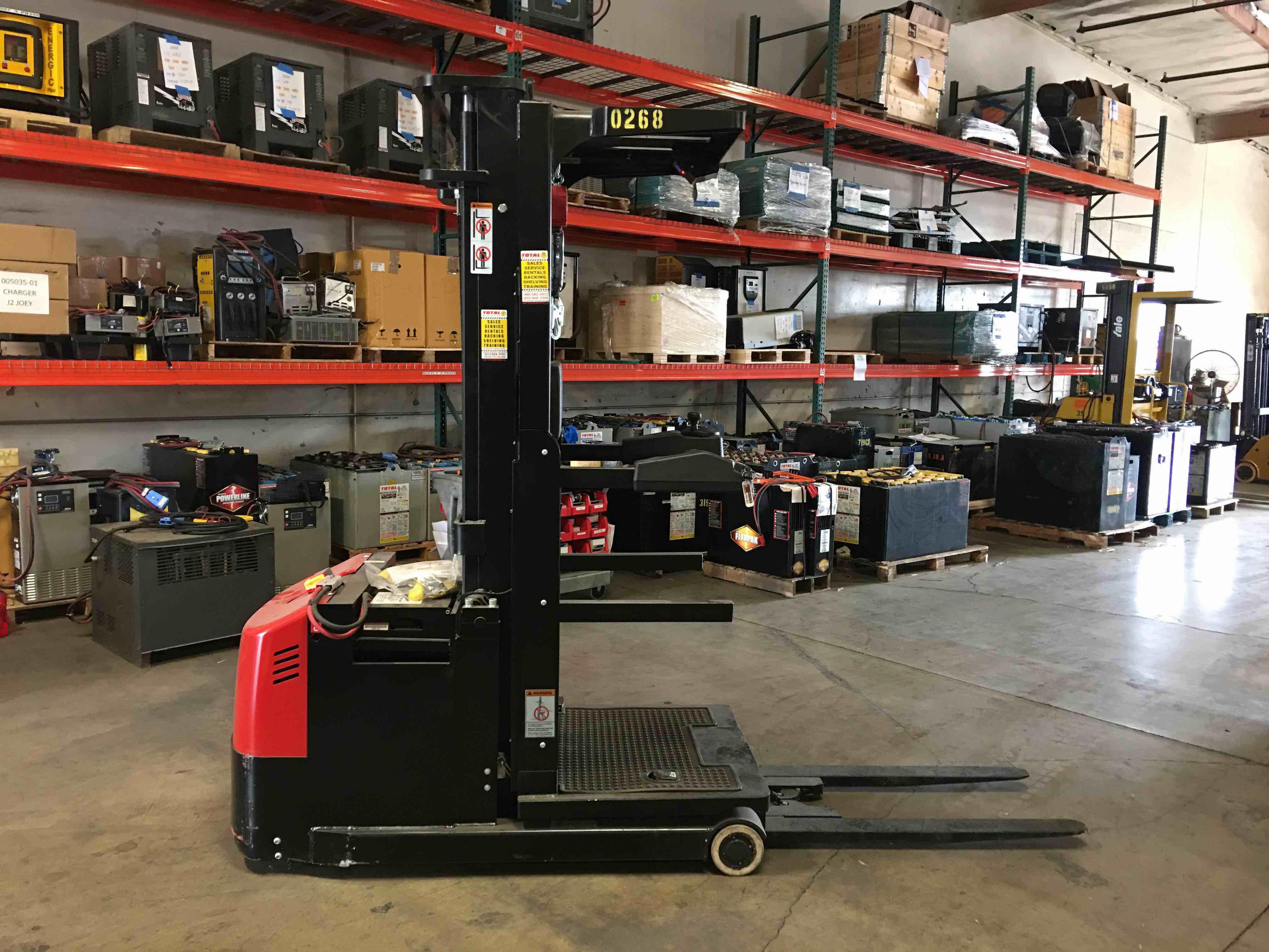 Used 2019 BIG JOE J2T-144 Forklift – Task Support Vehicle, 2000 lb Capacity, 93” Mast, 382 Hours – $19585.00 – Anaheim  – View 1
