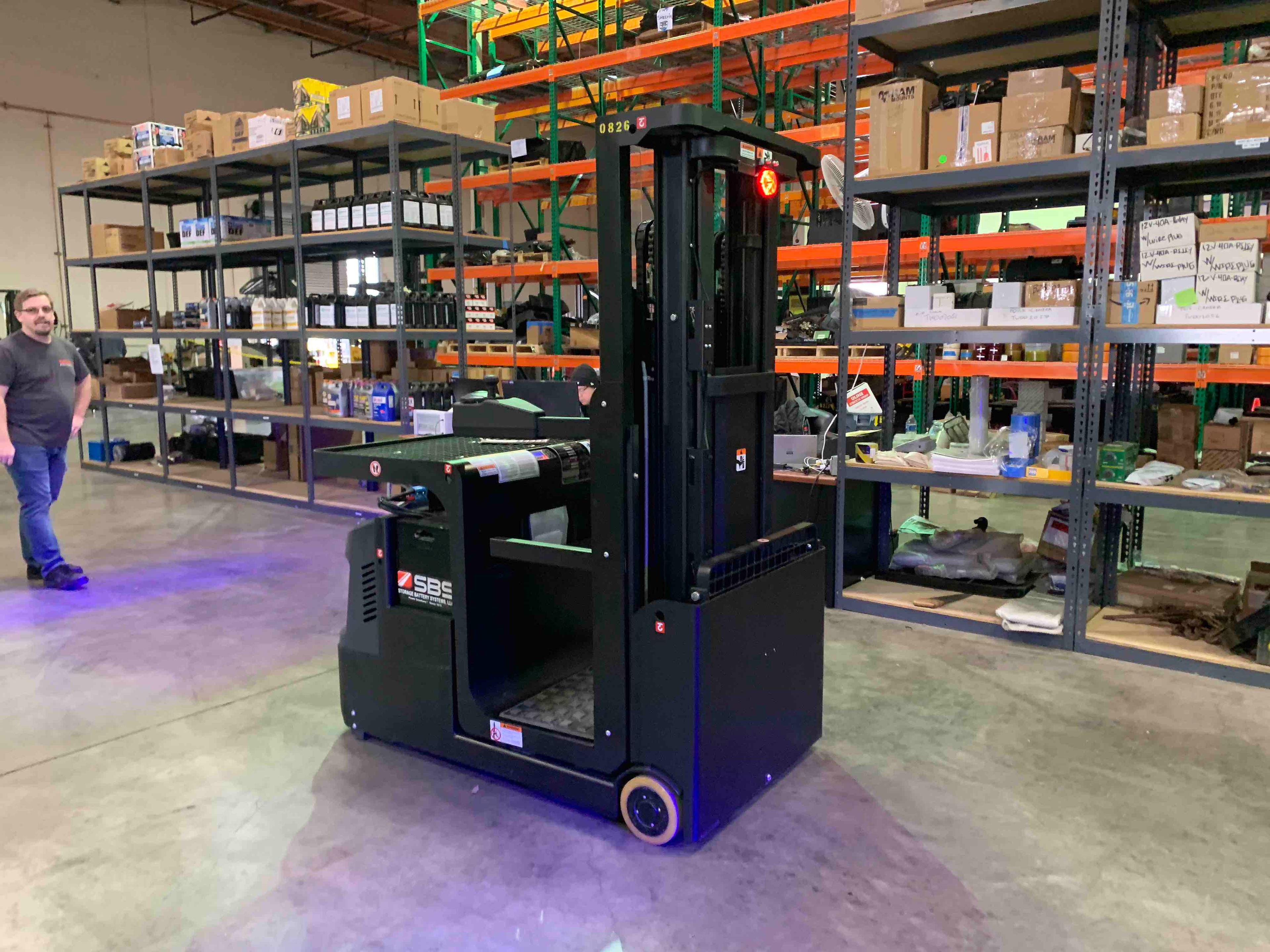 Used 2020 BIG JOE J1HD-162-SP Forklift – Task Support Vehicle, 1000 lb Capacity, 83” Mast, 771 Hours – $23985.00 – Anaheim  – View 1