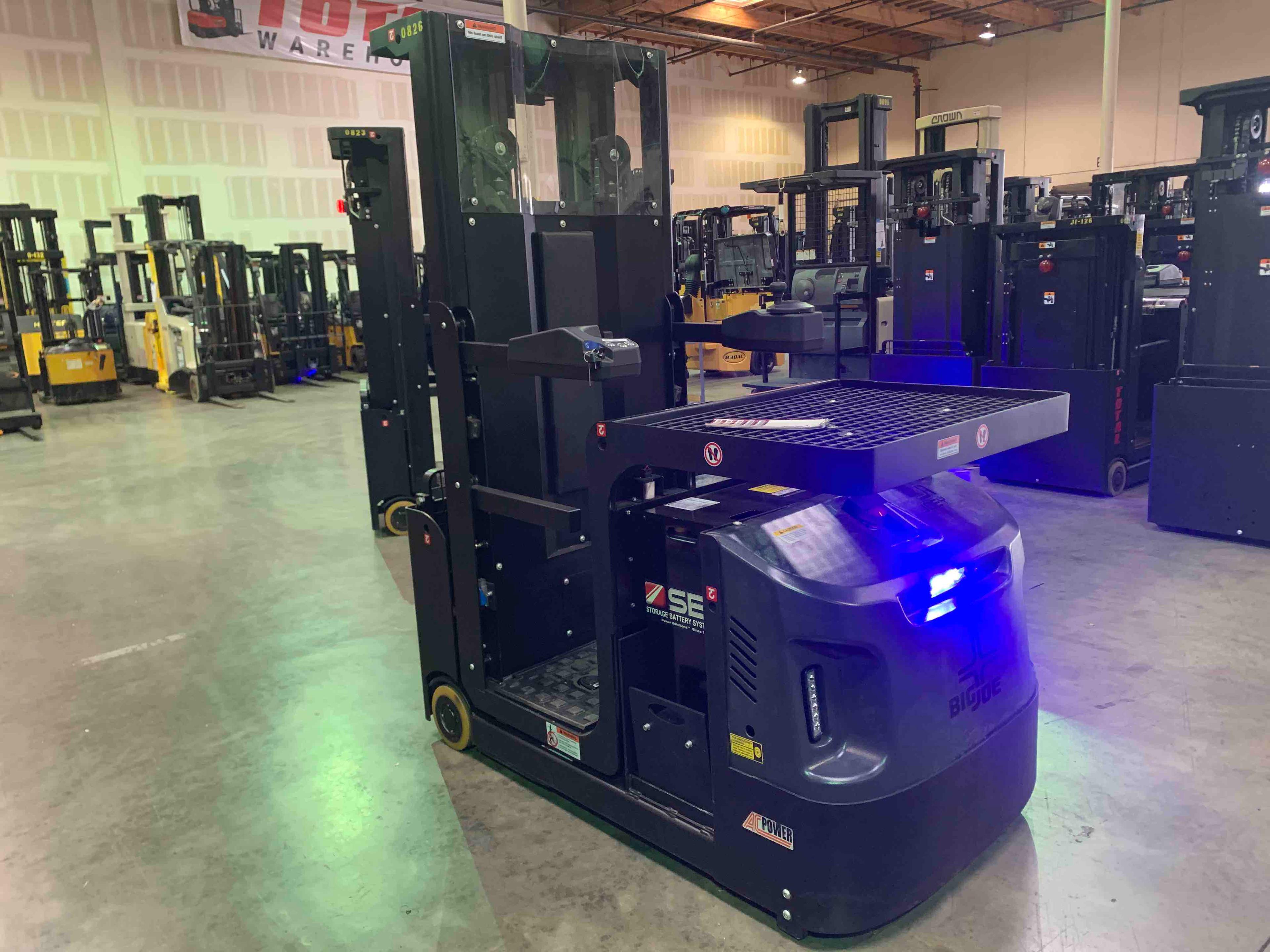 Used 2020 BIG JOE J1HD-162-SP Forklift – Task Support Vehicle, 1000 lb Capacity, 83” Mast, 771 Hours – $23985.00 – Anaheim  – View 3
