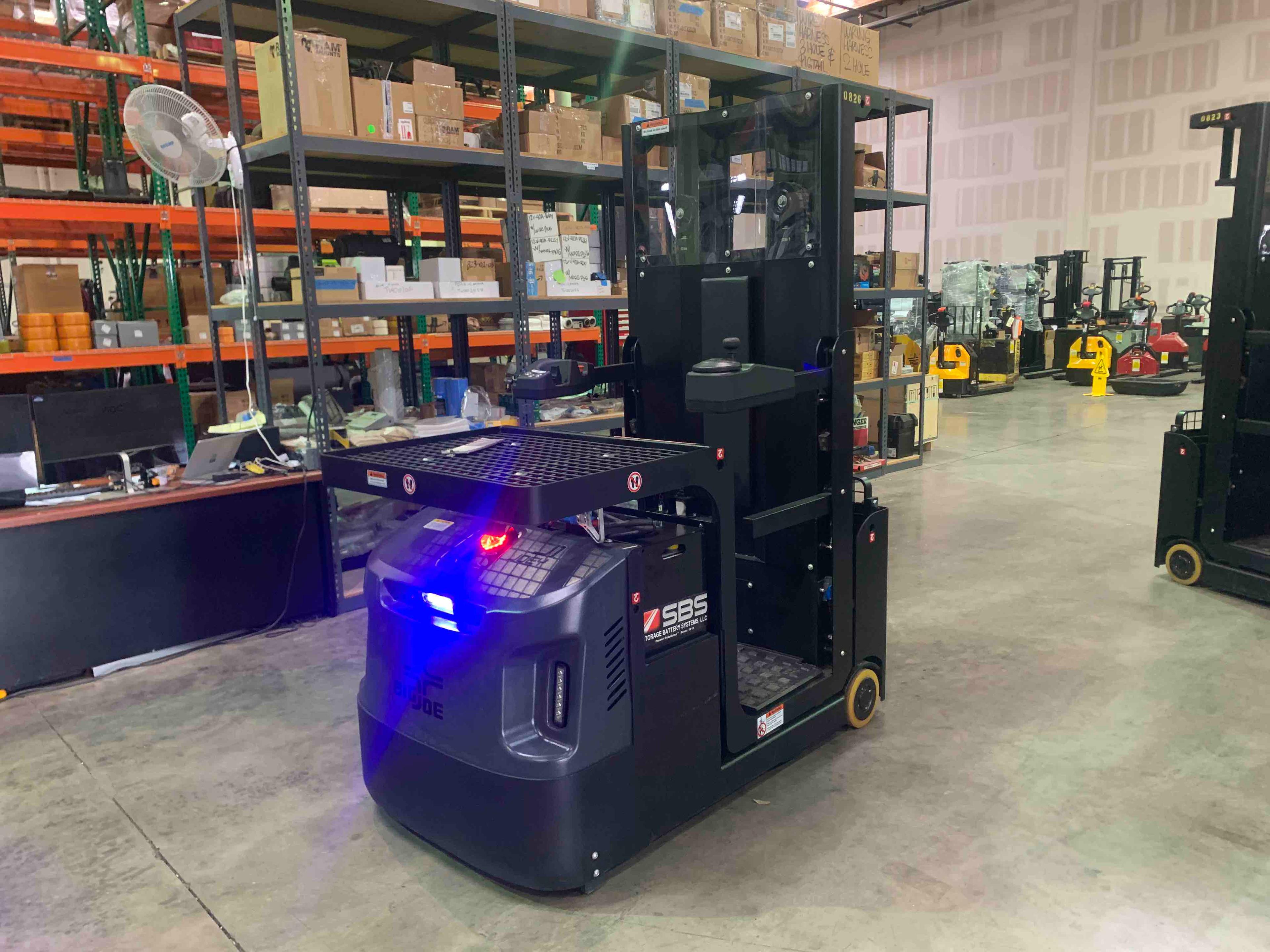 Used 2020 BIG JOE J1HD-162-SP Forklift – Task Support Vehicle, 1000 lb Capacity, 83” Mast, 771 Hours – $23985.00 – Anaheim  – View 4
