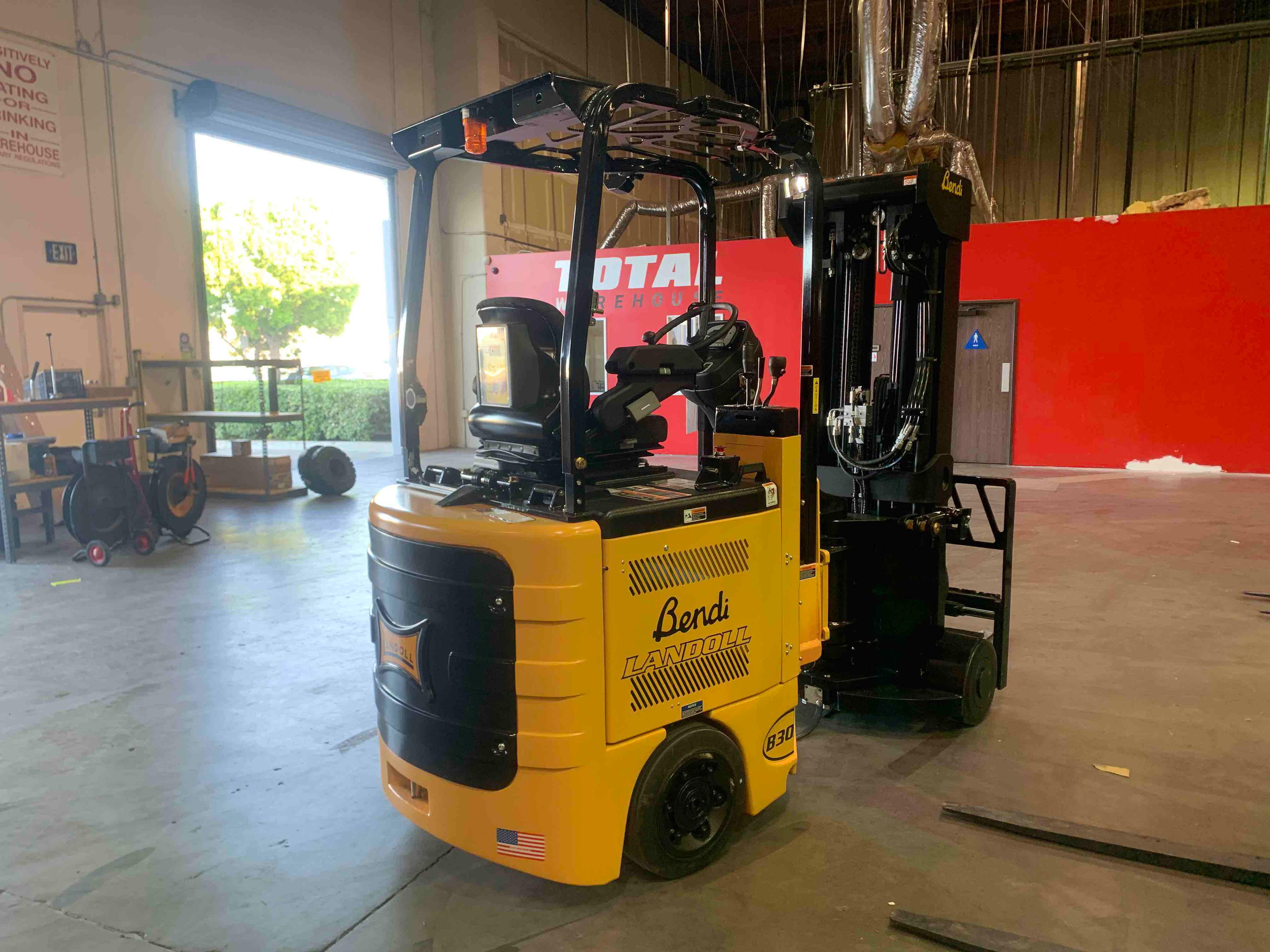 Used 2020 BENDI B30AC Forklift – VNA, 3000 lb Capacity, 89” Mast, 5197 Hours – $68225.00 – Anaheim  – View 2