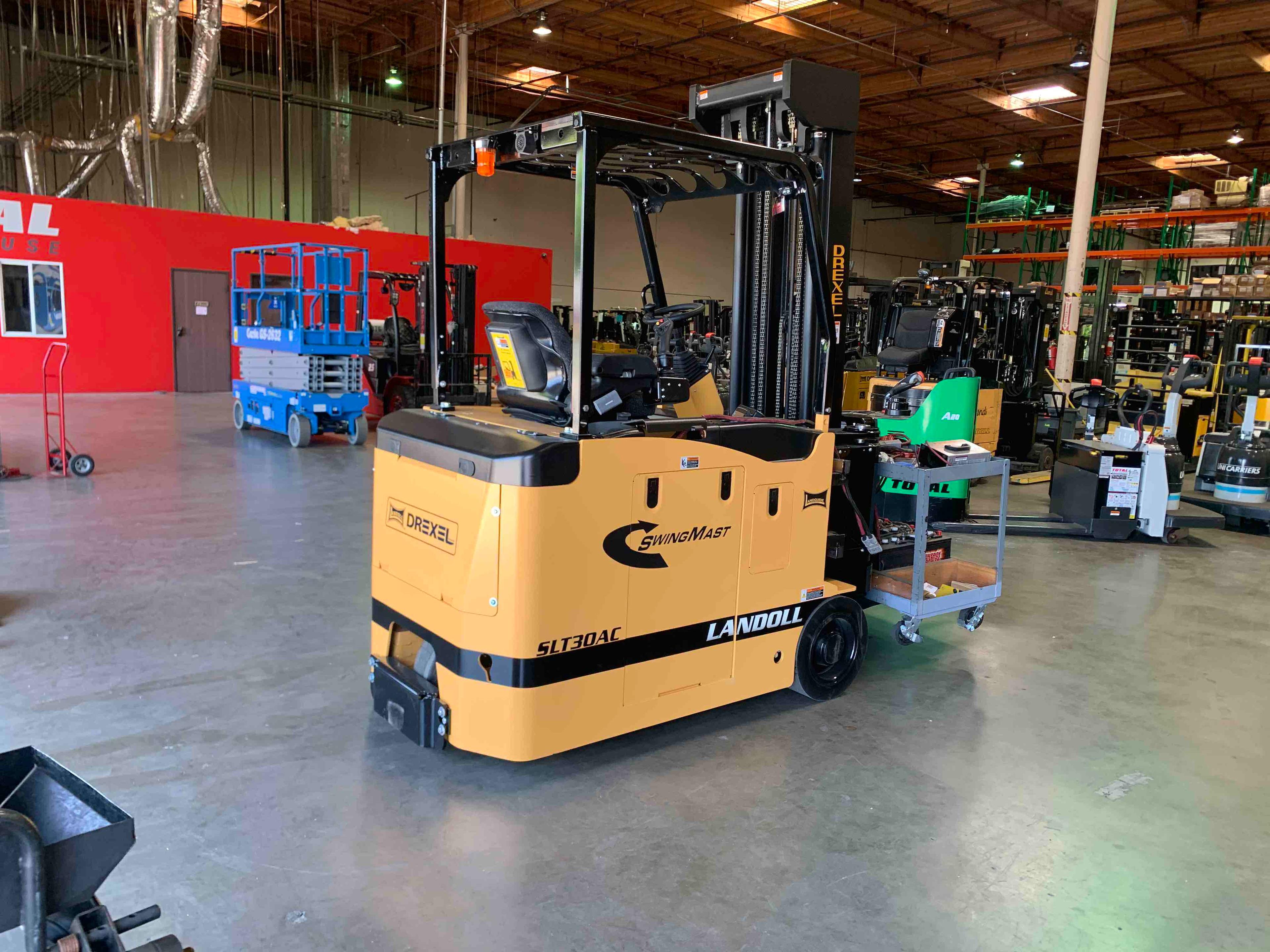 New 2020 DREXEL SLT30AC Forklift – VNA, 3000 lb Capacity, 107” Mast, 780 Hours – $78500.00 – Anaheim  – View 1