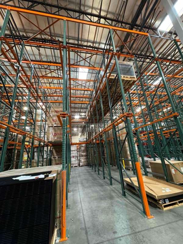 Solar Drive-In Racking System - View 1