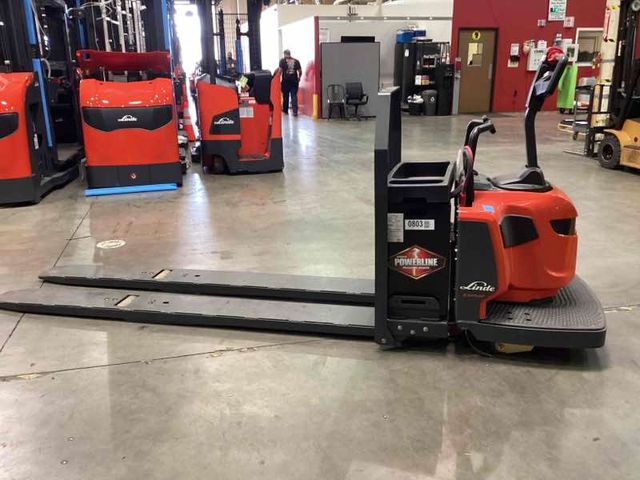 Used 2022 LINDE EWR30_1101-02-27X96 Forklift – Double Rider Jack, 6000 lb Capacity, 3” Mast,  Hours – $14894.00 – Anaheim