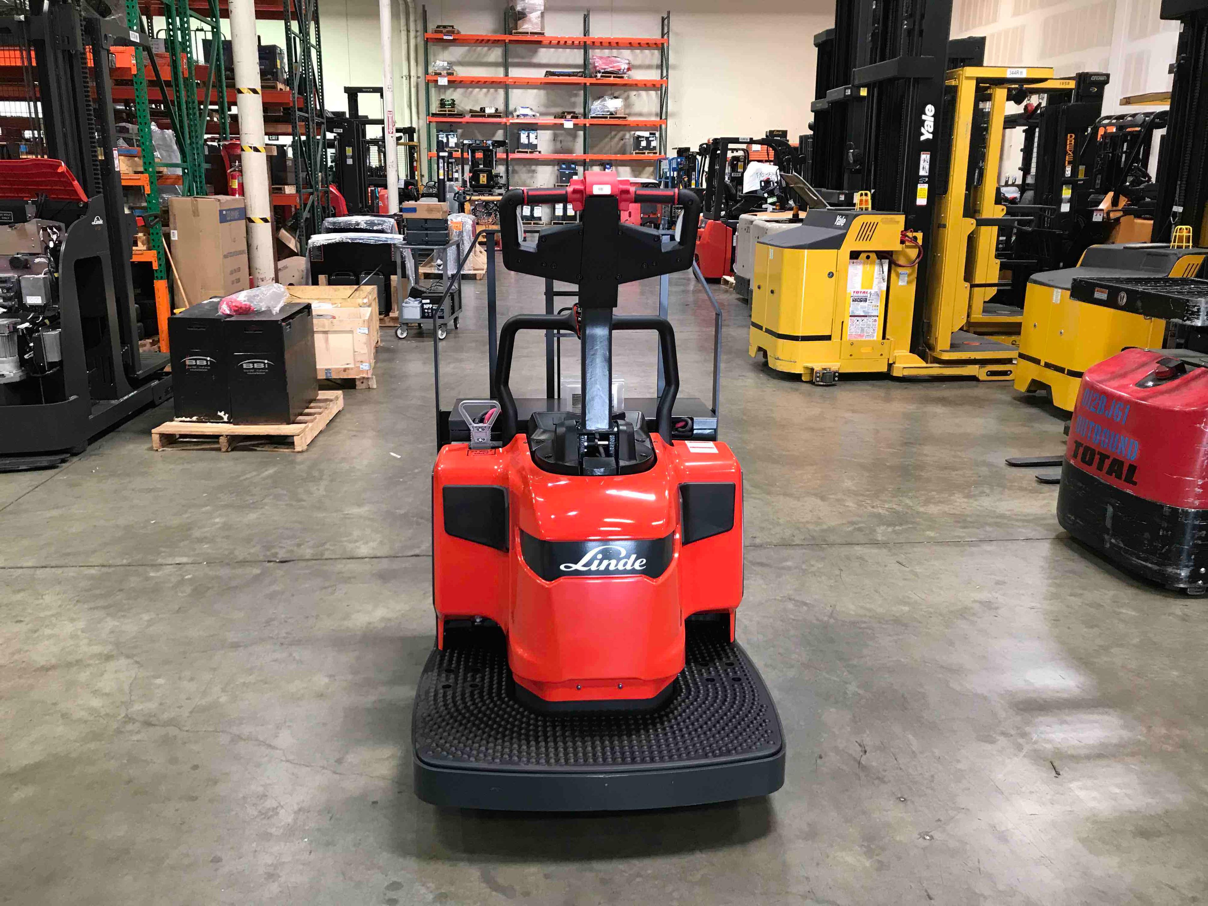 Main Image Used 2021 LINDE EWR30_1101-02-27X96-PS Forklift – Double Rider Jack, 6000 lb Capacity, 3” Mast, 995 Hours – $22850.00 – Anaheim – View 1