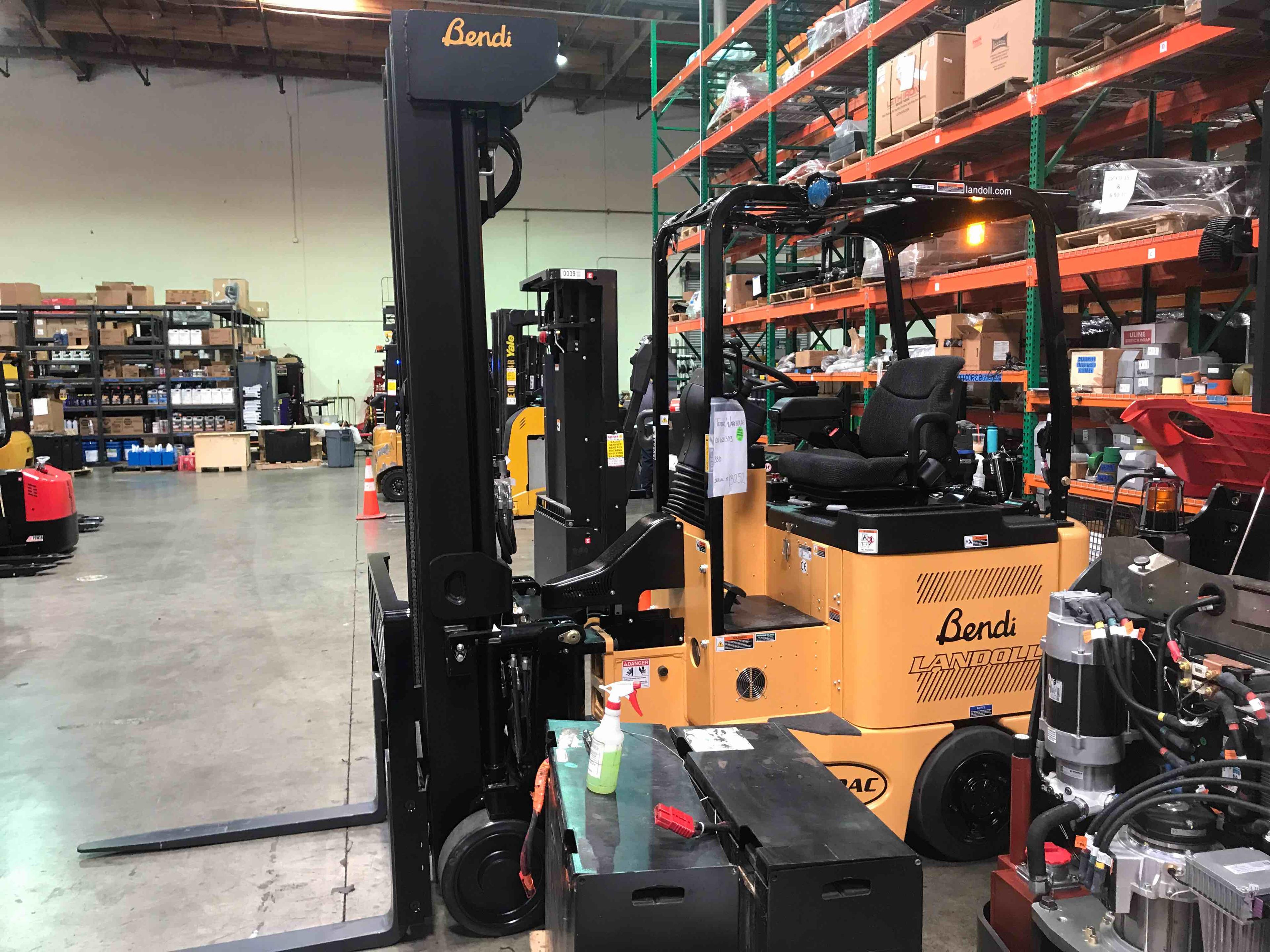 Main Image Used 2022 BENDI B30AC Forklift – VNA, 3000 lb Capacity, 107” Mast, 5670 Hours – $73900.00 – Anaheim – View 3