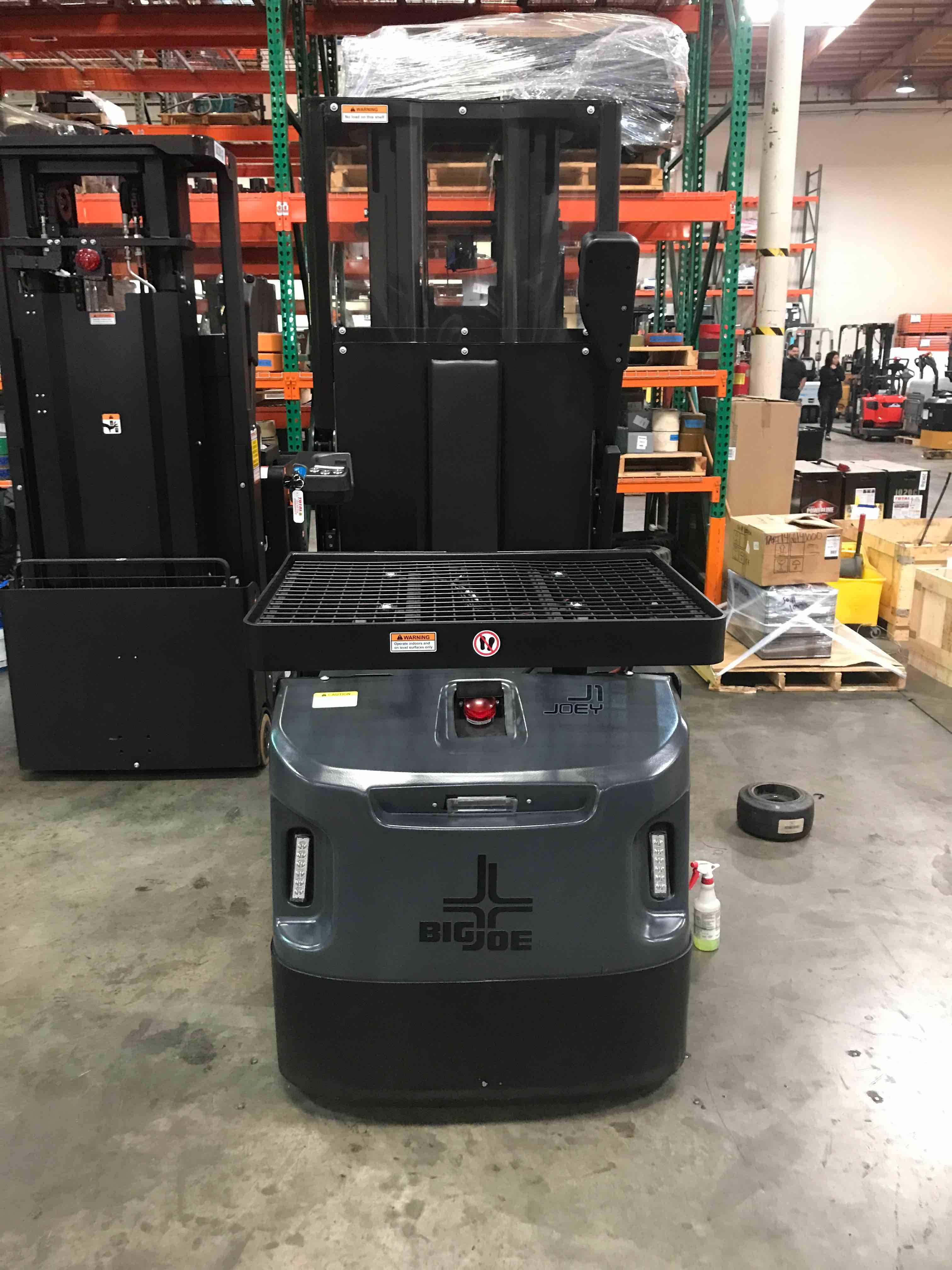 BIG JOE J1HD-210-SP Task Support Vehicle forklift, 1000 capacity, 210 lift height. Serial 2301600415, Year 2021.