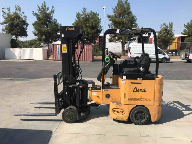 BENDI B30AC VNA forklift, 3000 capacity, 258 lift height. Serial 1407D-08425, Year 2014.