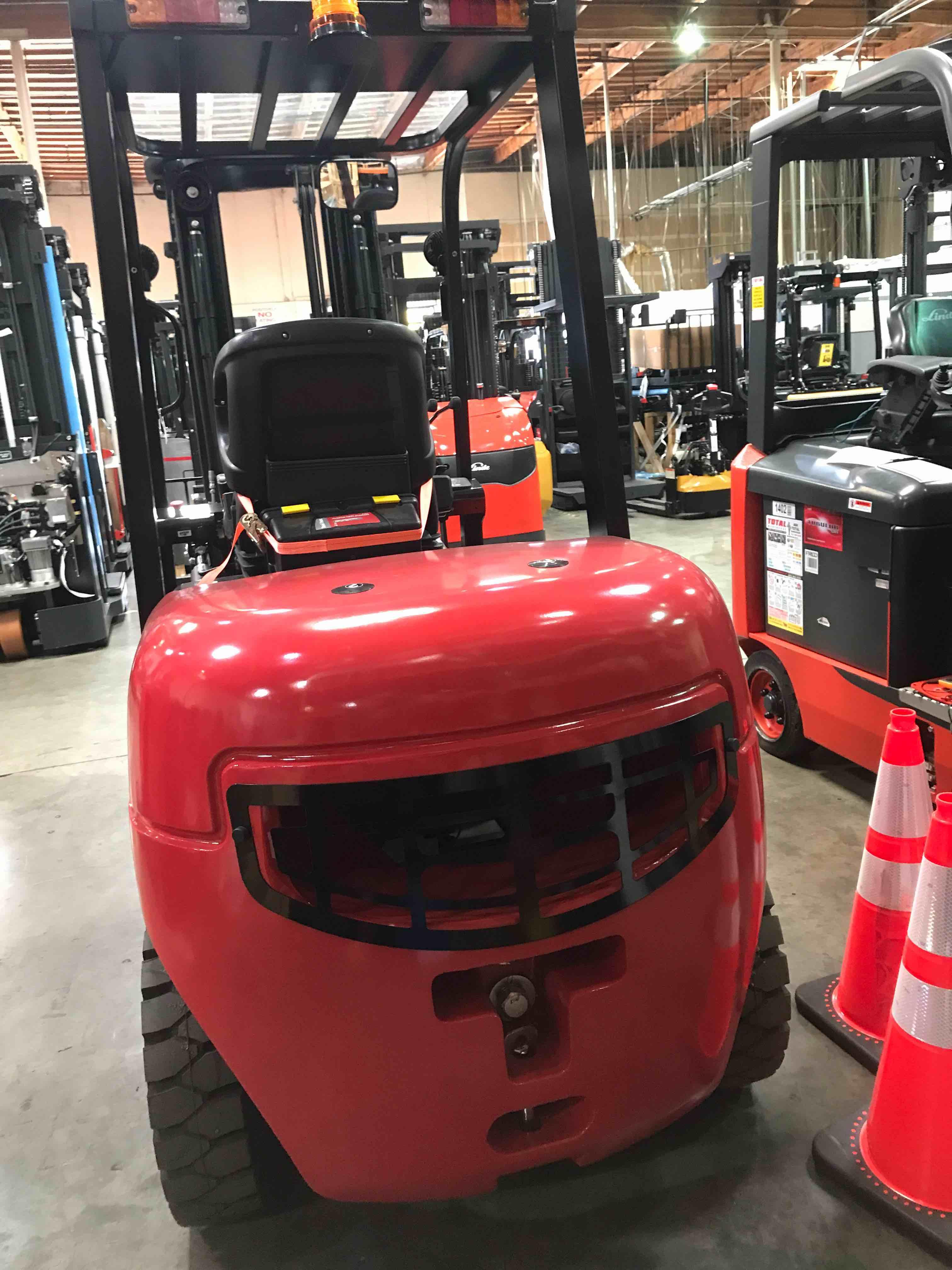 Main Image Used 2022 BIG JOE LPE-60_80V Forklift – Lithium Electric Pneumatic, 6000 lb Capacity, 89” Mast, 1404 Hours – $24500.00 – Phoenix – View 2