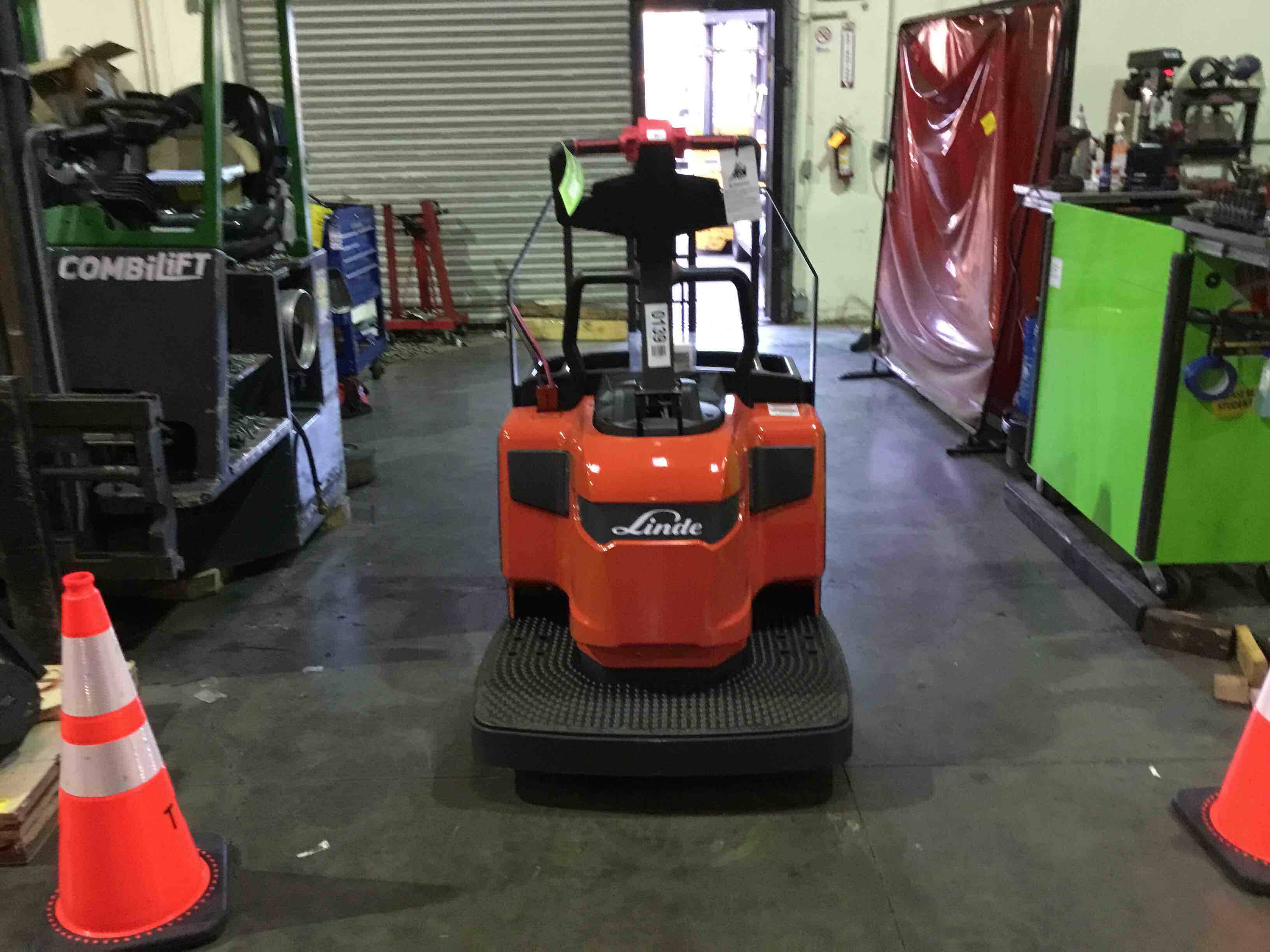 LINDE EWR30_1101-02-27X48 Rider Jack forklift, 6000 capacity, 7.75 lift height. Serial A11101Y00139, Year 2021.