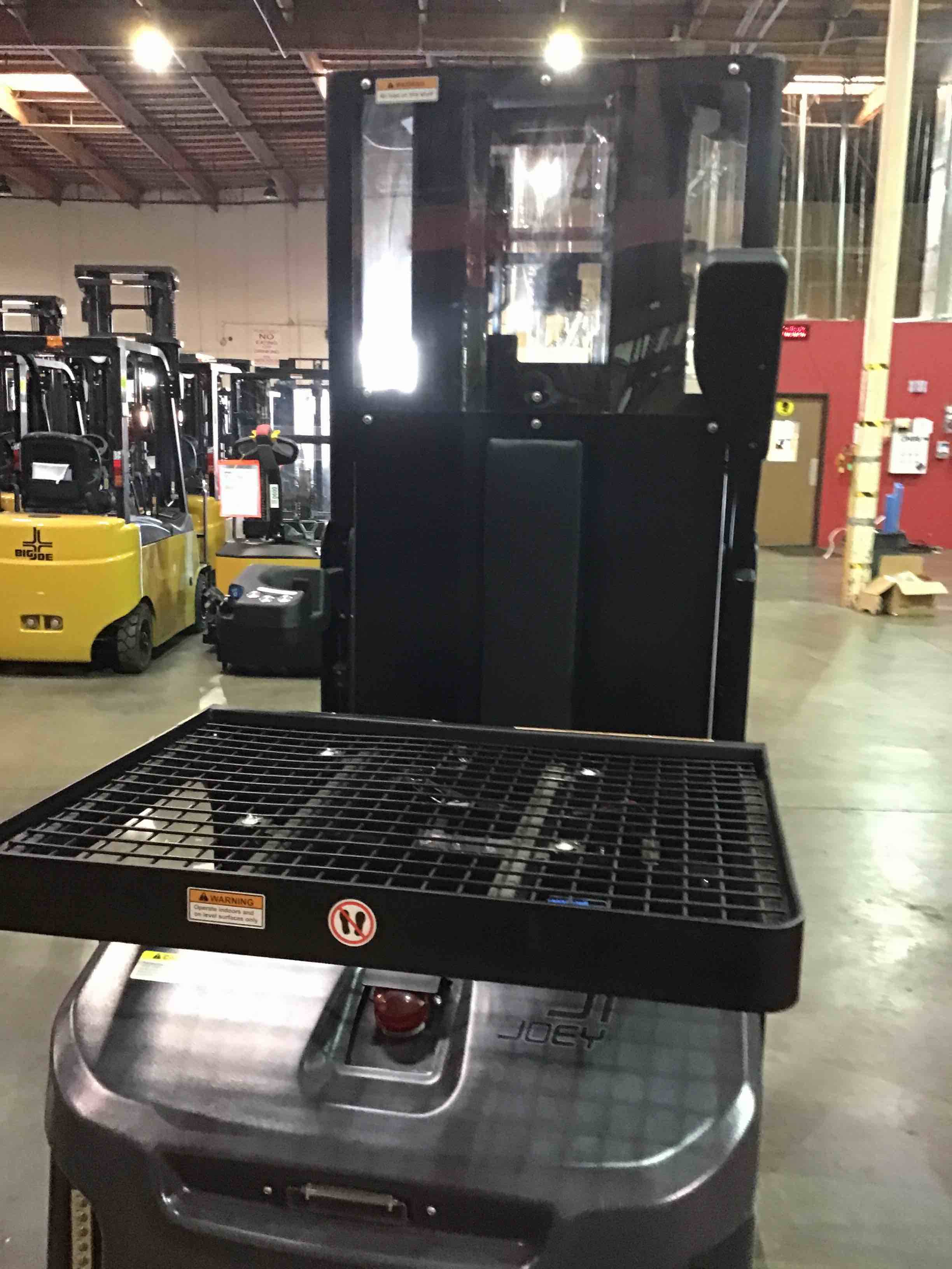 BIG JOE J1HD-210-SP Task Support Vehicle forklift, 1000 capacity, 210 lift height. Serial 2301500132, Year 2022.