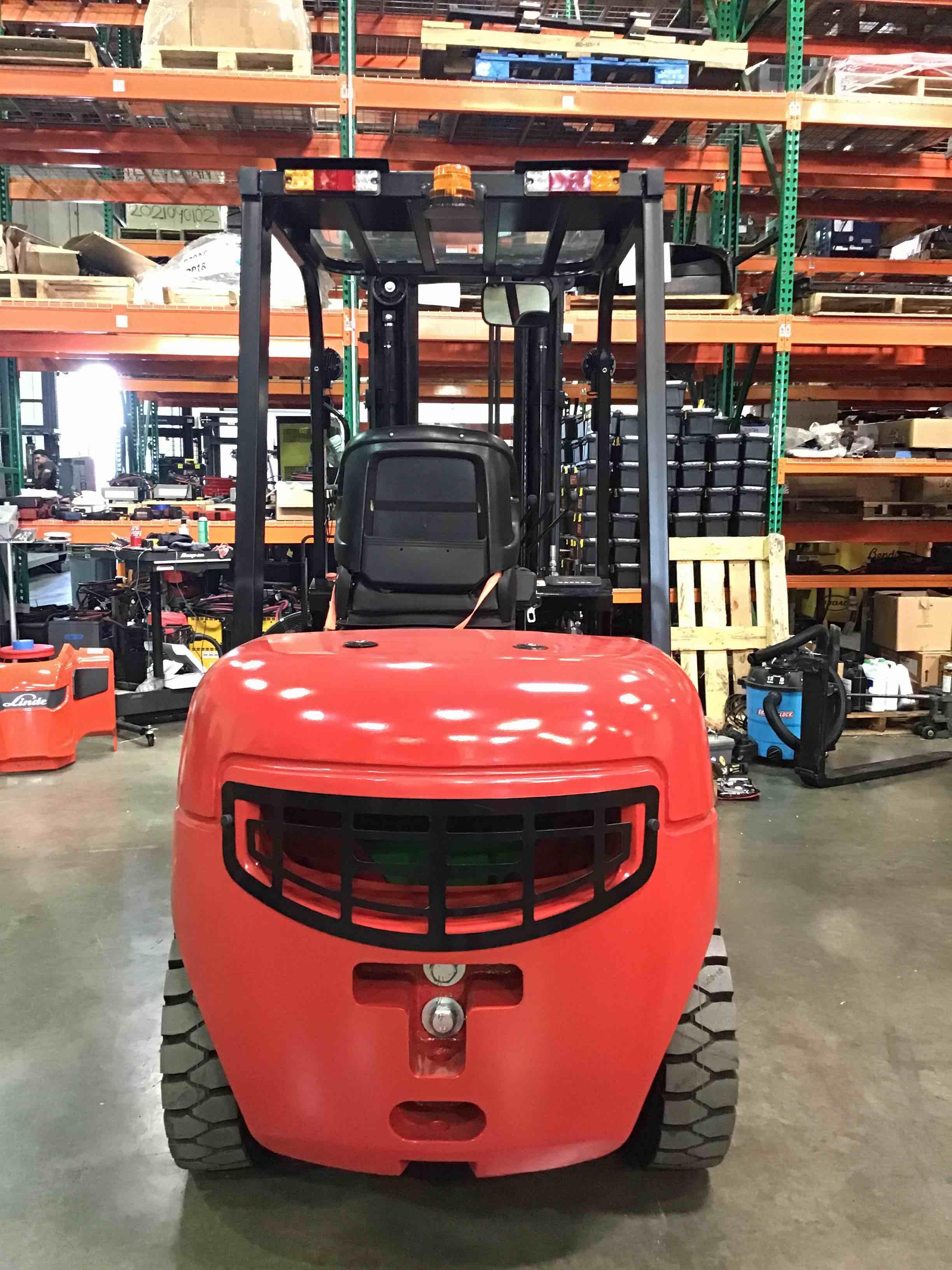 Main Image Used 2022 BIG JOE LPE-60_80V Forklift – Lithium Electric Pneumatic, 6000 lb Capacity, 89” Mast, 355 Hours – $44500.00 – Anaheim – View 2