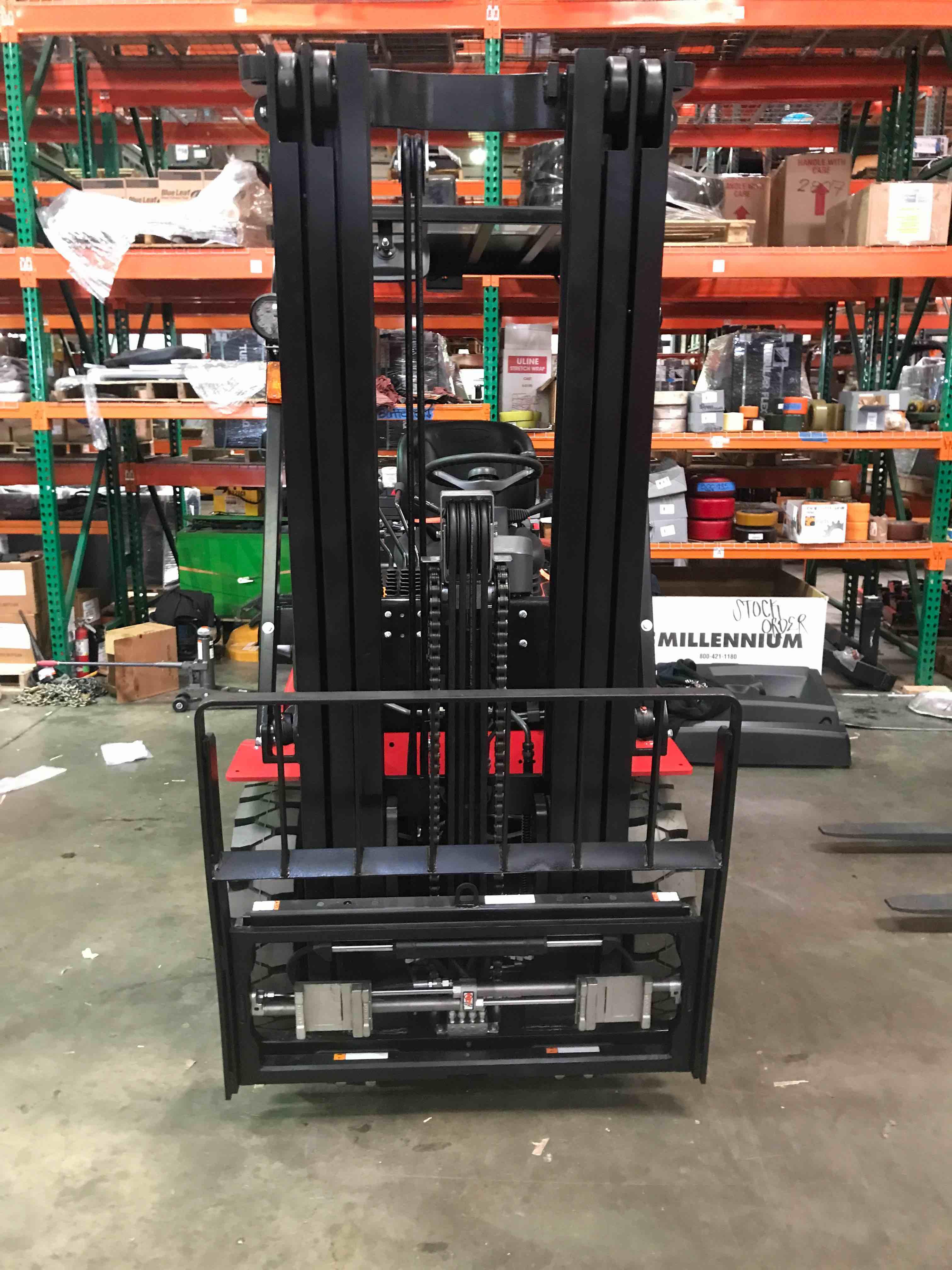 Main Image Used 2021 BIG JOE LPE-50_80V Forklift – Lithium Electric Pneumatic, 5000 lb Capacity, 90” Mast, 906 Hours – $34500.00 – Anaheim – View 1