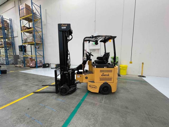 BENDI B30AC VNA forklift, 3000 capacity, 312 lift height. Serial 2109B-13293, Year 2021.