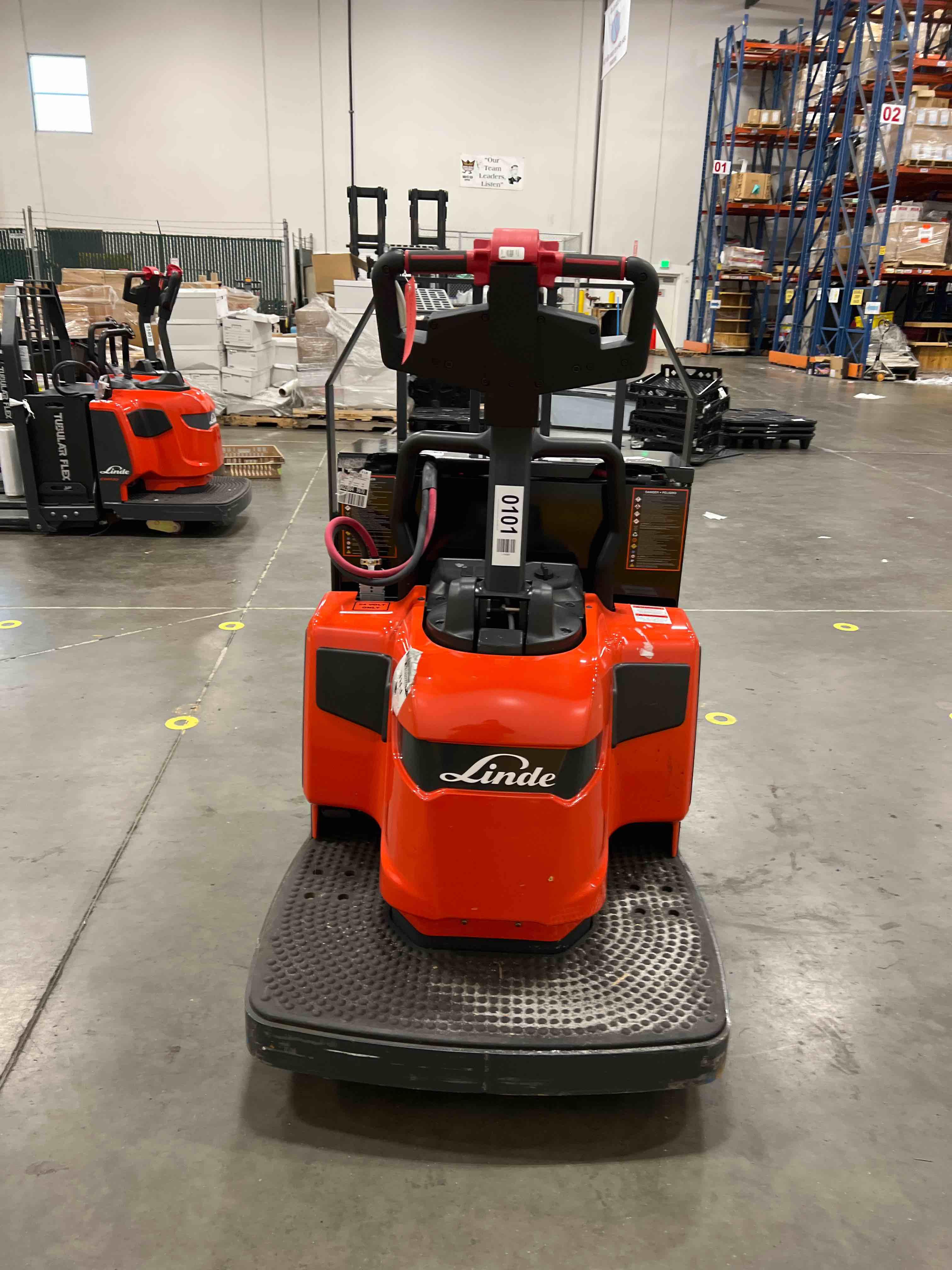 Main Image Used 2021 LINDE EWR30_1101-02-27X96 Forklift – Double Rider Jack, 6000 lb Capacity, 3” Mast, 1003 Hours – $11934.00 – Anaheim – View 2