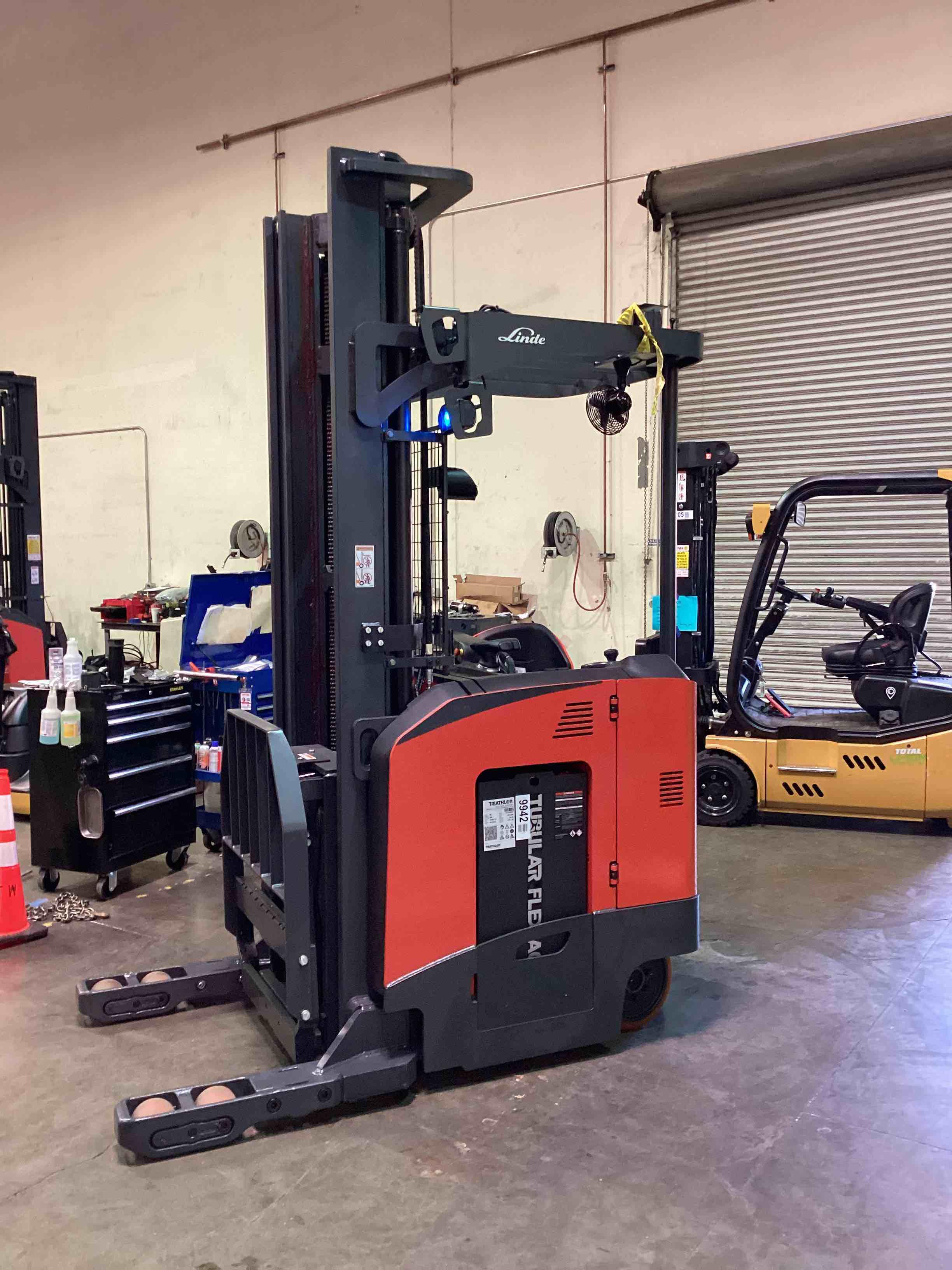 Main Image Used 2021 LINDE R17SX_5195 Forklift – Stand Up Reach, 3500 lb Capacity, 113” Mast, 2914 Hours – $29500.00 – Phoenix – View 2