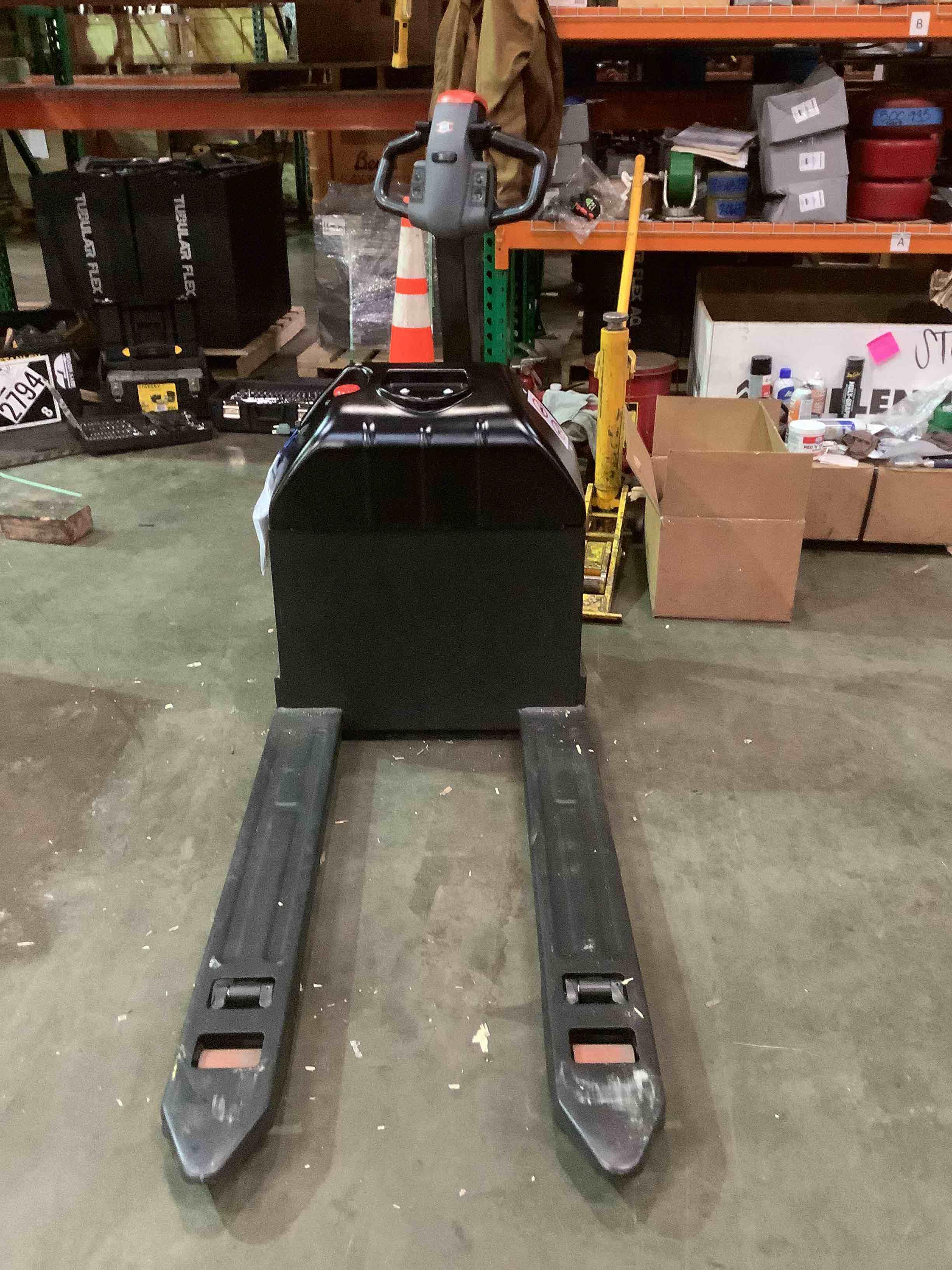 Main Image Used 2021 BIG JOE D40-27X48 Forklift – Walkie Jack, 4000 lb Capacity, 3” Mast, 55.3 Hours – $4325.00 – Anaheim – View 1