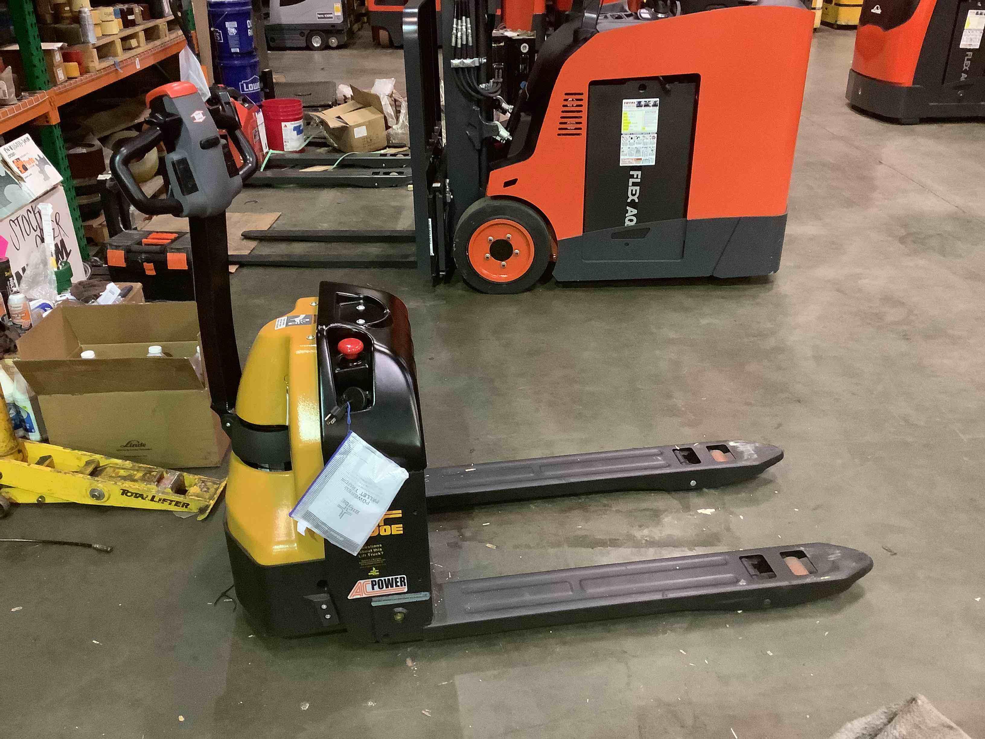 Main Image Used 2021 BIG JOE D40-27X48 Forklift – Walkie Jack, 4000 lb Capacity, 3” Mast, 55.3 Hours – $4325.00 – Anaheim – View 4