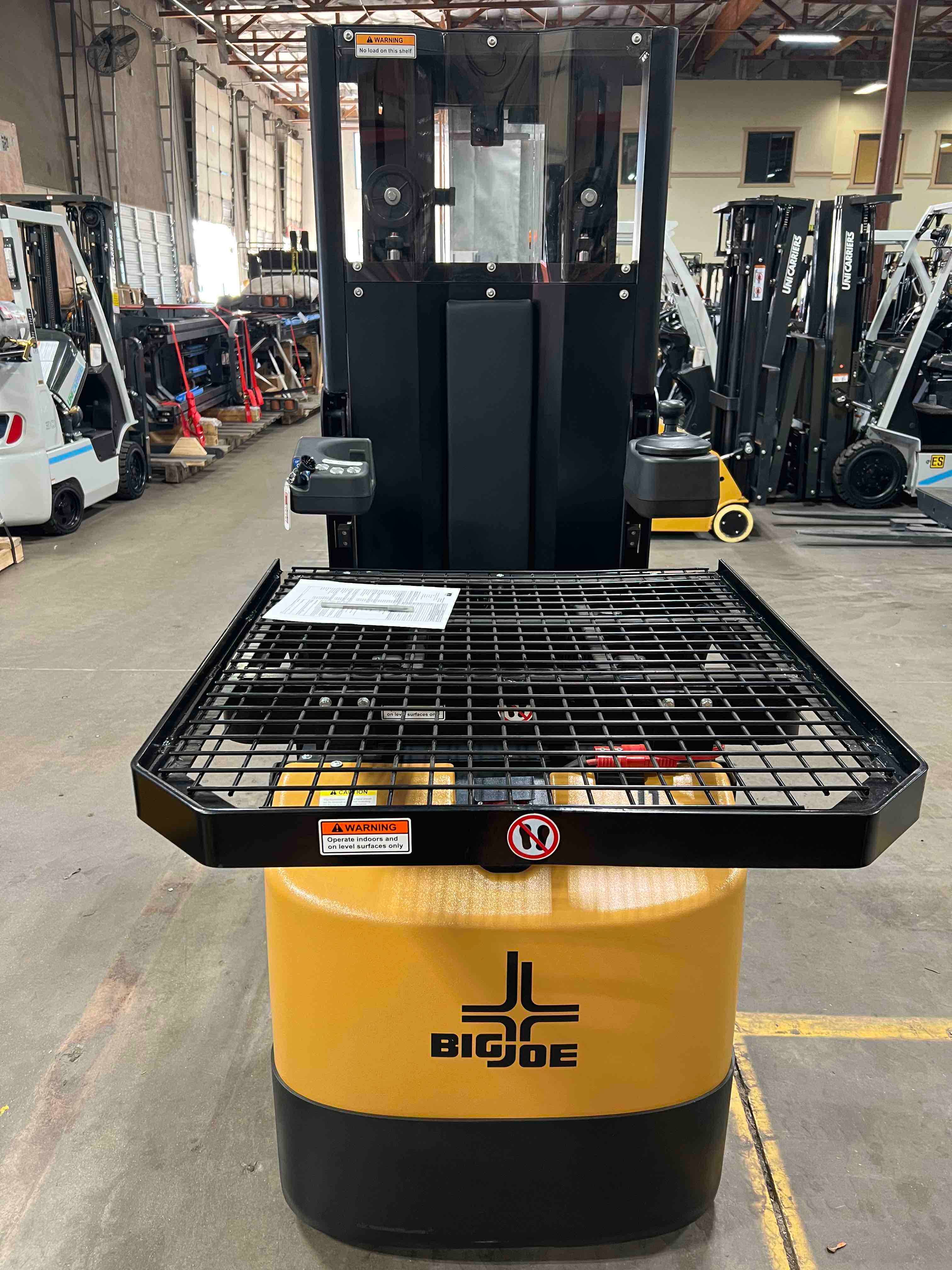 BIG JOE J1-162-XP Task Support Vehicle forklift, 1000 capacity, 162 lift height. Serial 2301700087, Year 2021.