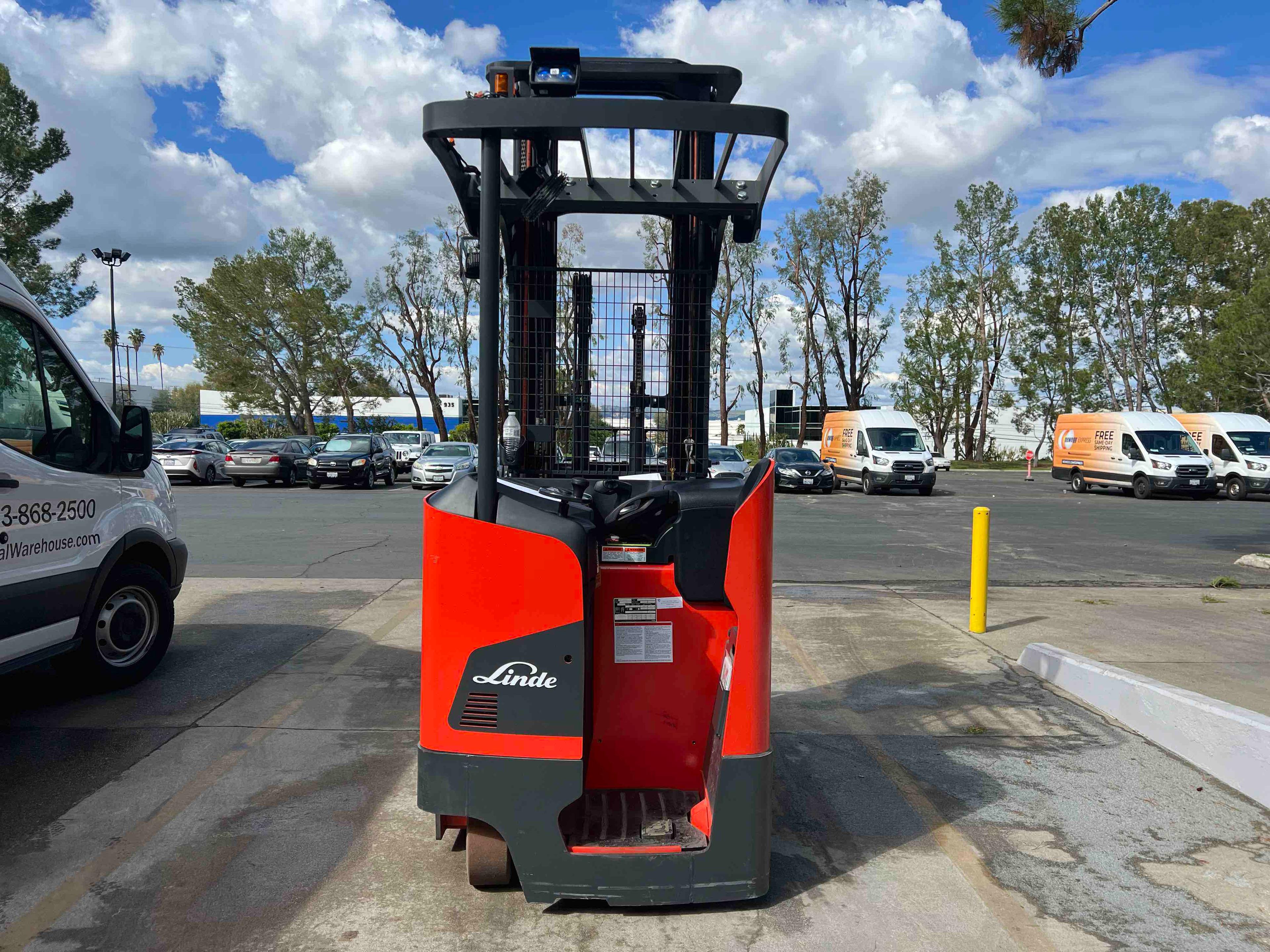 Main Image Used 2021 LINDE R17SX_5195 Forklift – Stand Up Reach, 3500 lb Capacity, 113” Mast, 498 Hours – $39500.00 – Phoenix – View 3