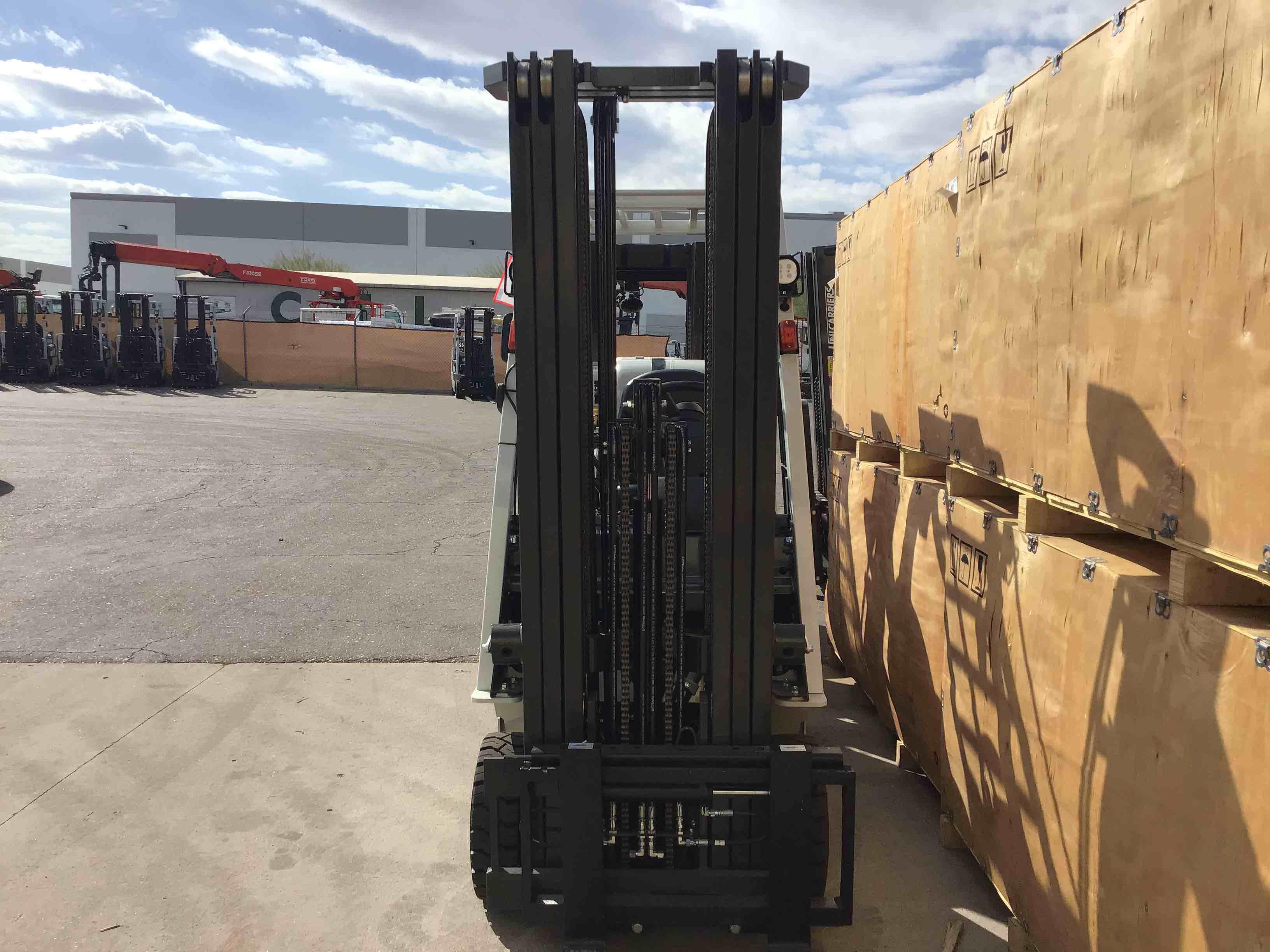 Main Image Used 2021 NISSAN CF30LP Forklift – LPG Cushion, 3000 lb Capacity, 88” Mast, 1043.2 Hours – $22550.00 – Anaheim – View 2