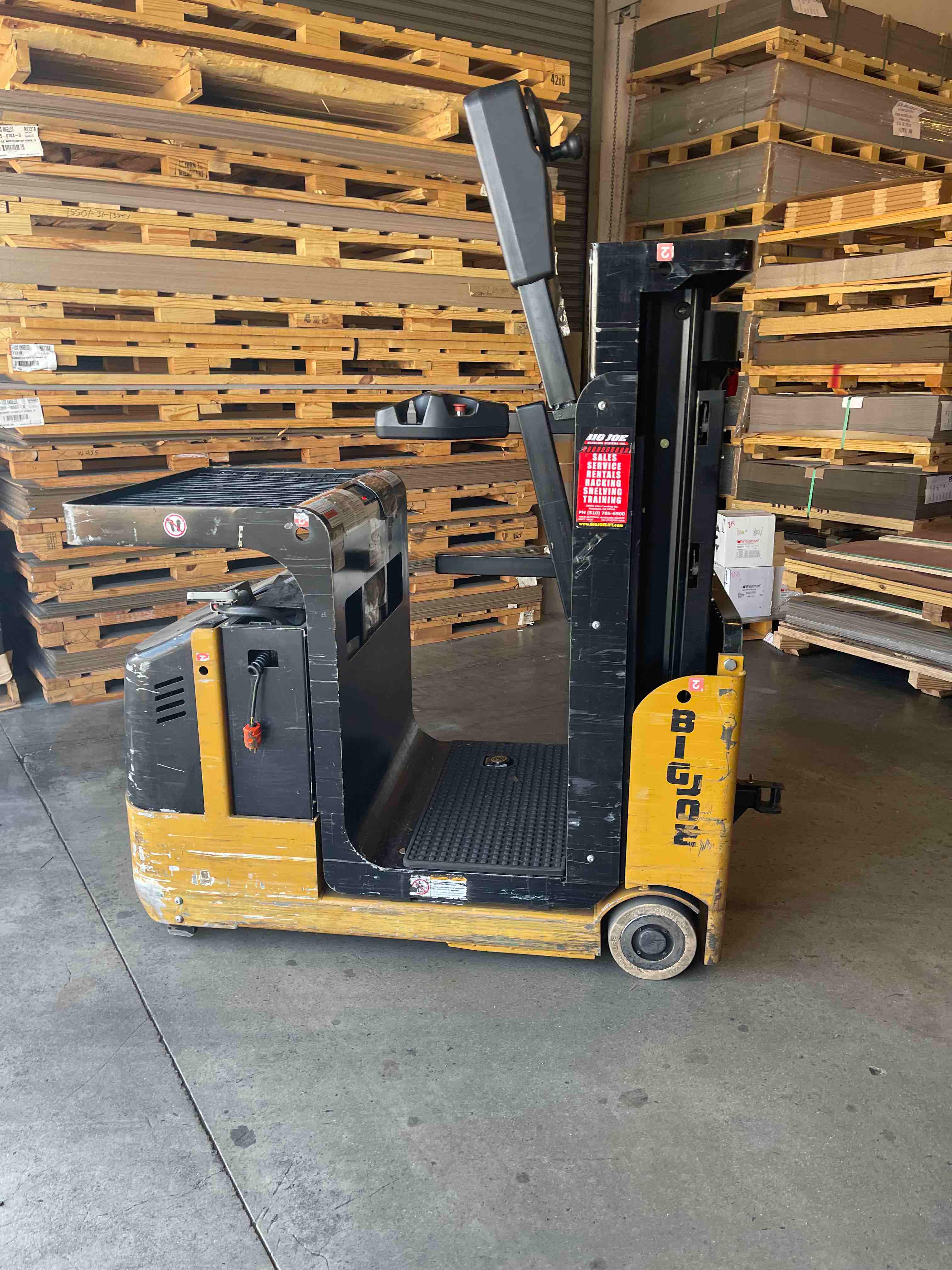 Main Image Used 2015 BIG JOE J1-126-SP Forklift – Task Support Vehicle, 1000 lb Capacity, 83” Mast, 1979 Hours – $8000.00 – Anaheim – View 1