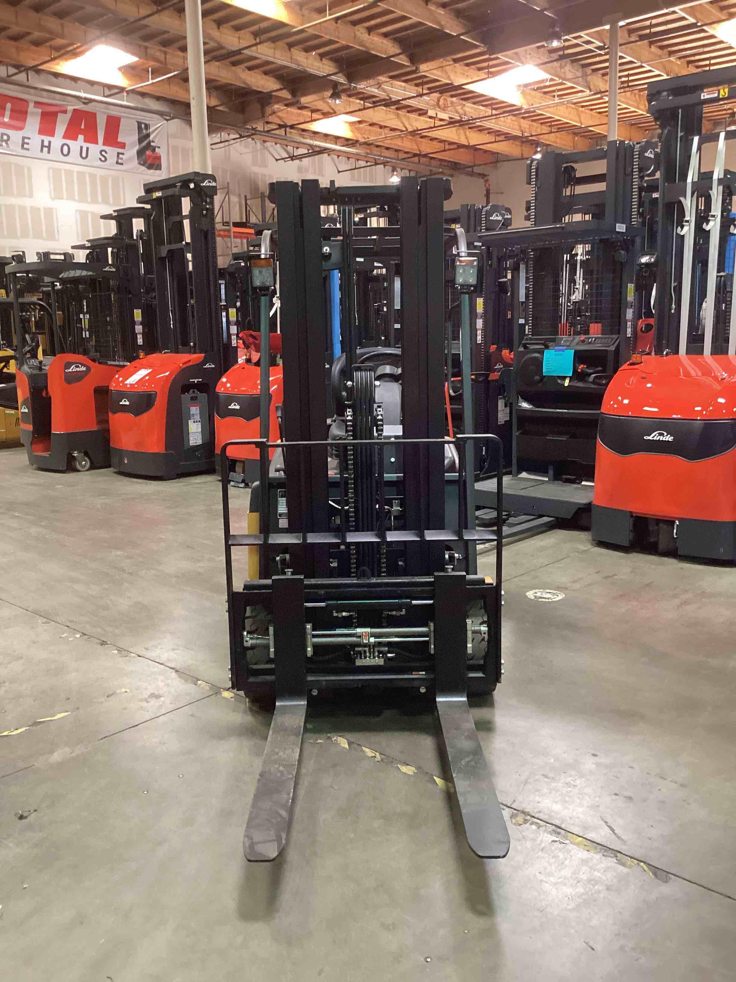 Main Image Used 2022 BIG JOE LXE-44 Forklift – Electric Sit Down 4 Wheel, 4400 lb Capacity, 83” Mast, 1349 Hours – $18500.00 – Las Vegas – View 4