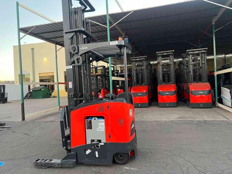 Main Image Used 2022 LINDE R17SX_5195 Forklift – Stand Up Reach, 3500 lb Capacity, 139” Mast, 2171 Hours – $34500.00 – Phoenix – View 1