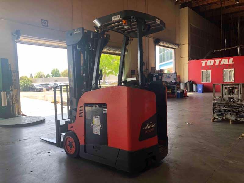 Main Image Used 2022 LINDE E20S_1346-20 Forklift – Electric Stand Up Counterbalance, 4000 lb Capacity, 89” Mast, 1369 Hours – $38500.00 – Salt Lake City – View 3