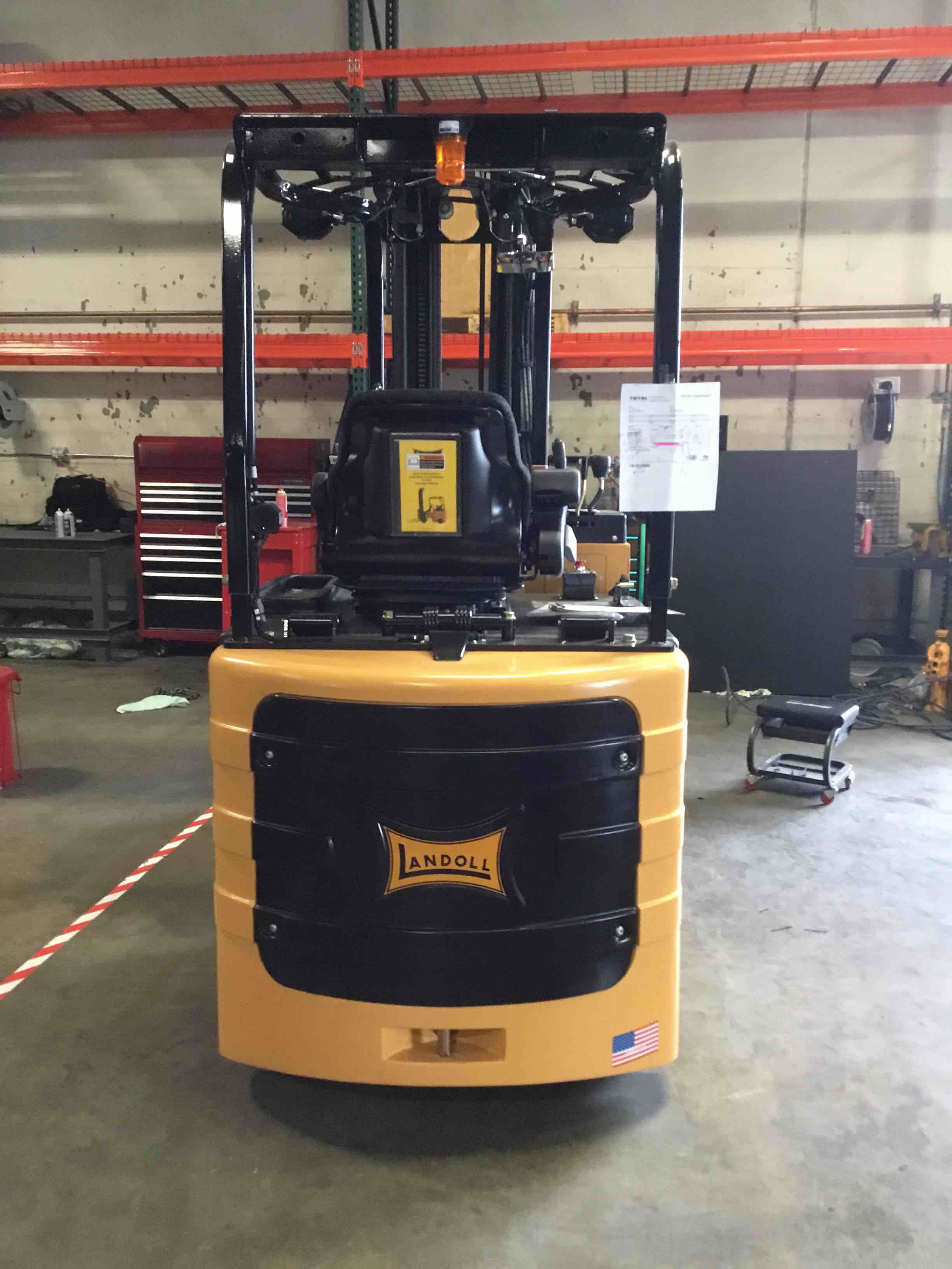 Main Image Used 2020 BENDI B30AC Forklift – VNA, 3000 lb Capacity, 107” Mast, 8043 Hours – $49500.00 – Anaheim – View 3