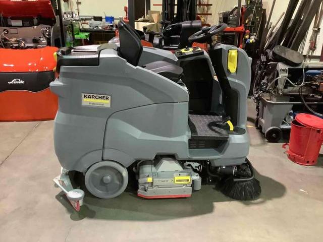 KARCHER B150R Scrub-Utility forklift, 500 capacity, . Serial 10046, Year 2022.