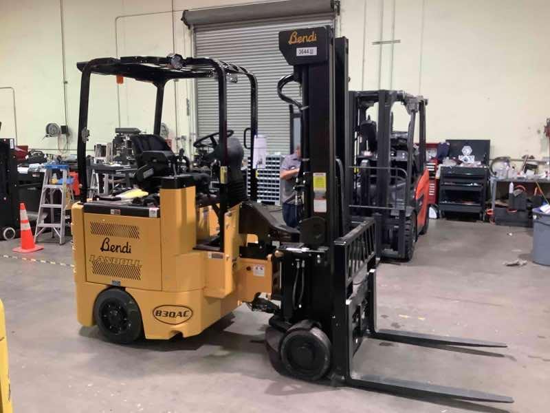Main Image Used 2022 BENDI B30AC Forklift – VNA, 3000 lb Capacity, 95” Mast, 7325.8 Hours – $54500.00 – Anaheim – View 1