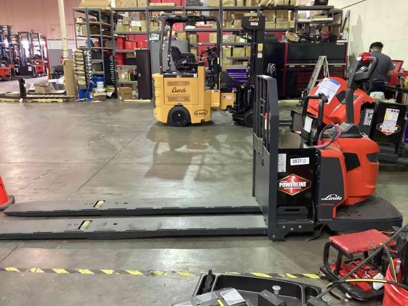 Main Image Used 2022 LINDE EWR30_1101-02-27X96-PS Forklift – Double Rider Jack, 6000 lb Capacity, 3” Mast, 685.3 Hours – $16419.00 – Anaheim – View 4