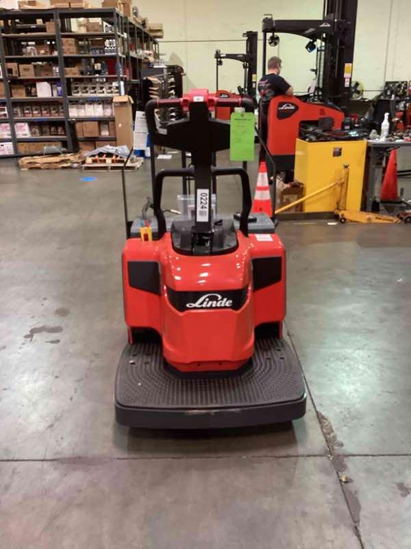Main Image Used 2022 LINDE EWR30_1101-02-27X96-PS Forklift – Double Rider Jack, 6000 lb Capacity, 3” Mast, 647 Hours – $28434.00 – Salt Lake City – View 3