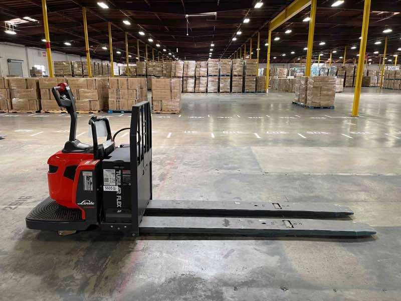 Main Image Used 2022 LINDE EWR30_1101-02-27X96-PS Forklift – Double Rider Jack, 6000 lb Capacity, 3” Mast, 383 Hours – $17522.00 – Anaheim – View 1