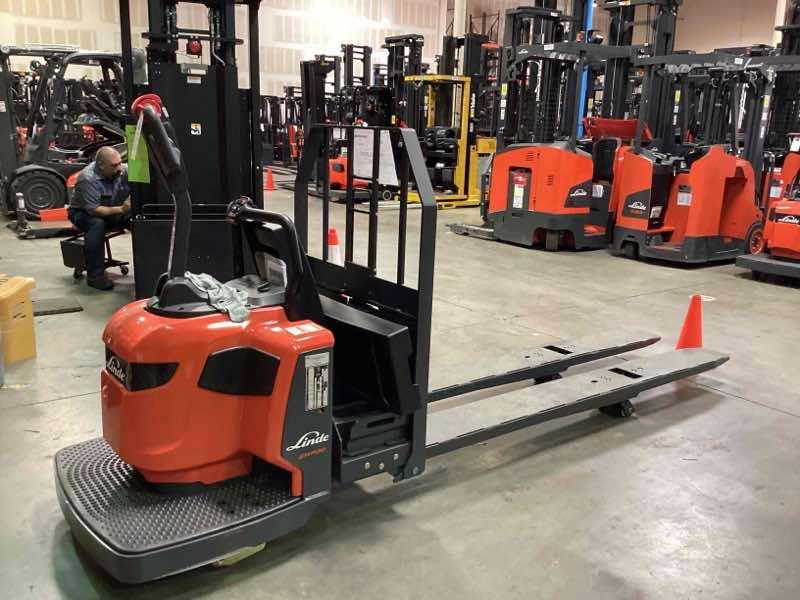 Main Image New 2022 LINDE EWR30_1101-02-27X96 Forklift – Double Rider Jack, 6000 lb Capacity, 3” Mast, 2 Hours – $15950.00 – Anaheim – View 1