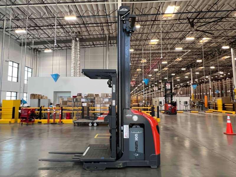 Main Image Used 2021 LINDE V15P_1355-WG Forklift – Electric Order Picker, 3000 lb Capacity, 155” Mast, 2407 Hours – $53850.00 – Las Vegas – View 4