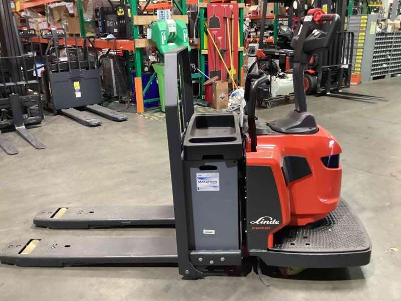 Main Image Demo 2022 LINDE EWR30_1101-02-27X48-PS Forklift – Rider Jack, 6000 lb Capacity, 3” Mast, 564.8 Hours – $9800.00 – Anaheim – View 1